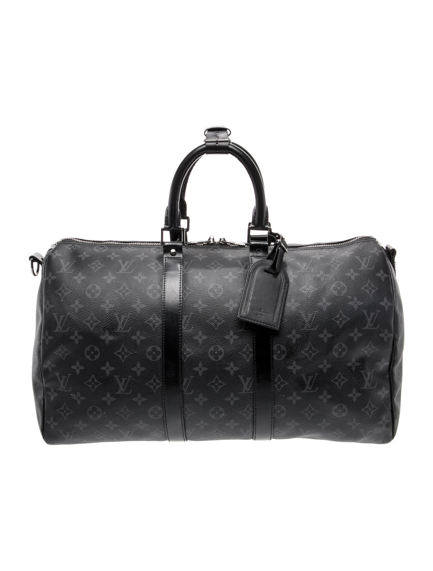 Louis Vuitton Monogram Eclipse Keepall Bandouliere 45