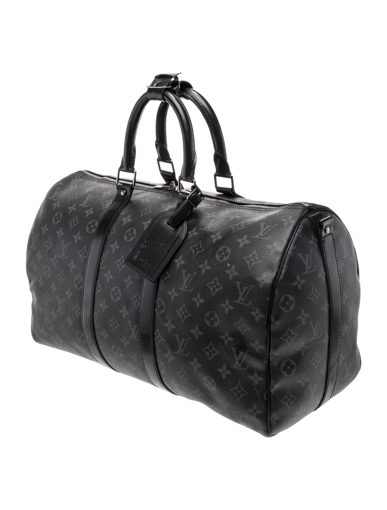Louis Vuitton Monogram Eclipse Keepall Bandouliere 45