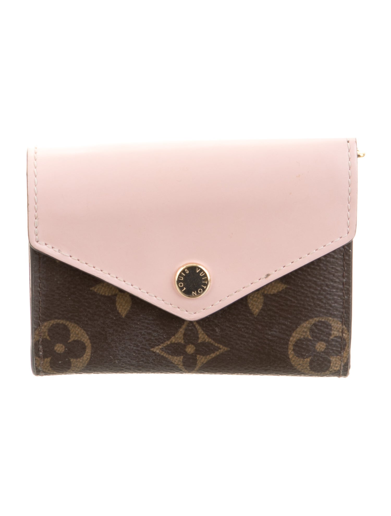 Louis Vuitton LV Monogram Coated Canvas Zoé Wallet