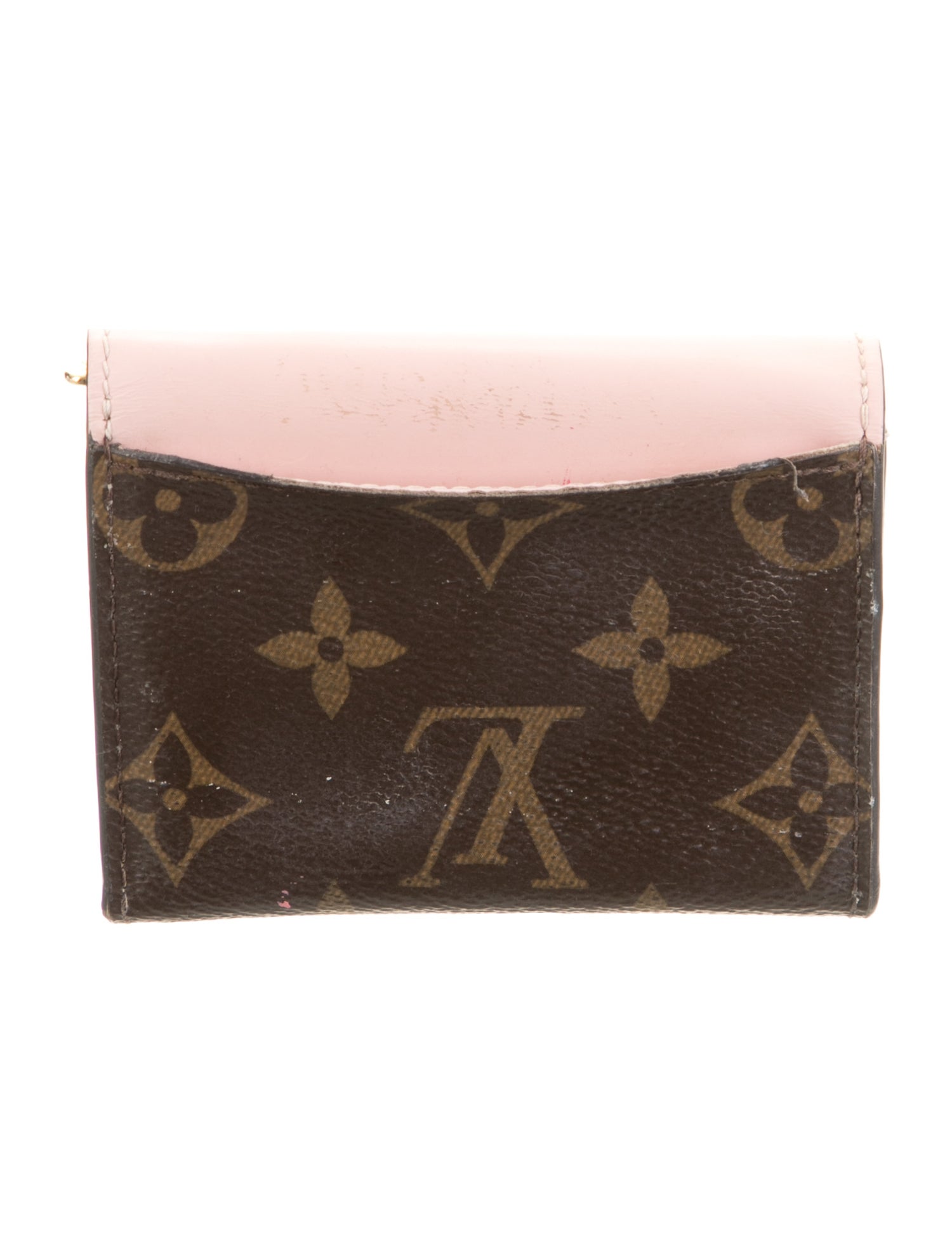 Louis Vuitton LV Monogram Coated Canvas Zoé Wallet