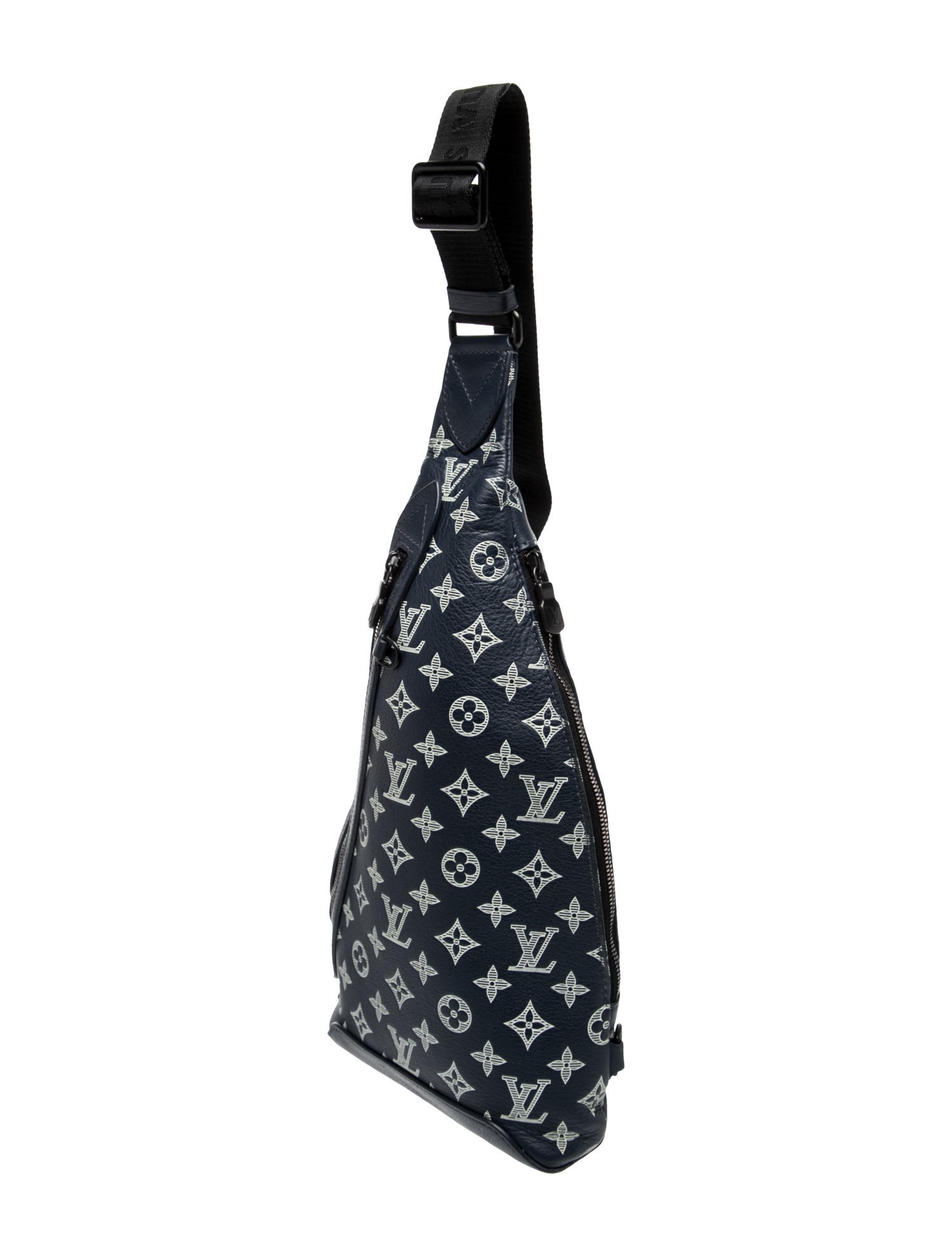 Louis Vuitton Monogram Eclipse LV Monogram Shadow Duo Sling