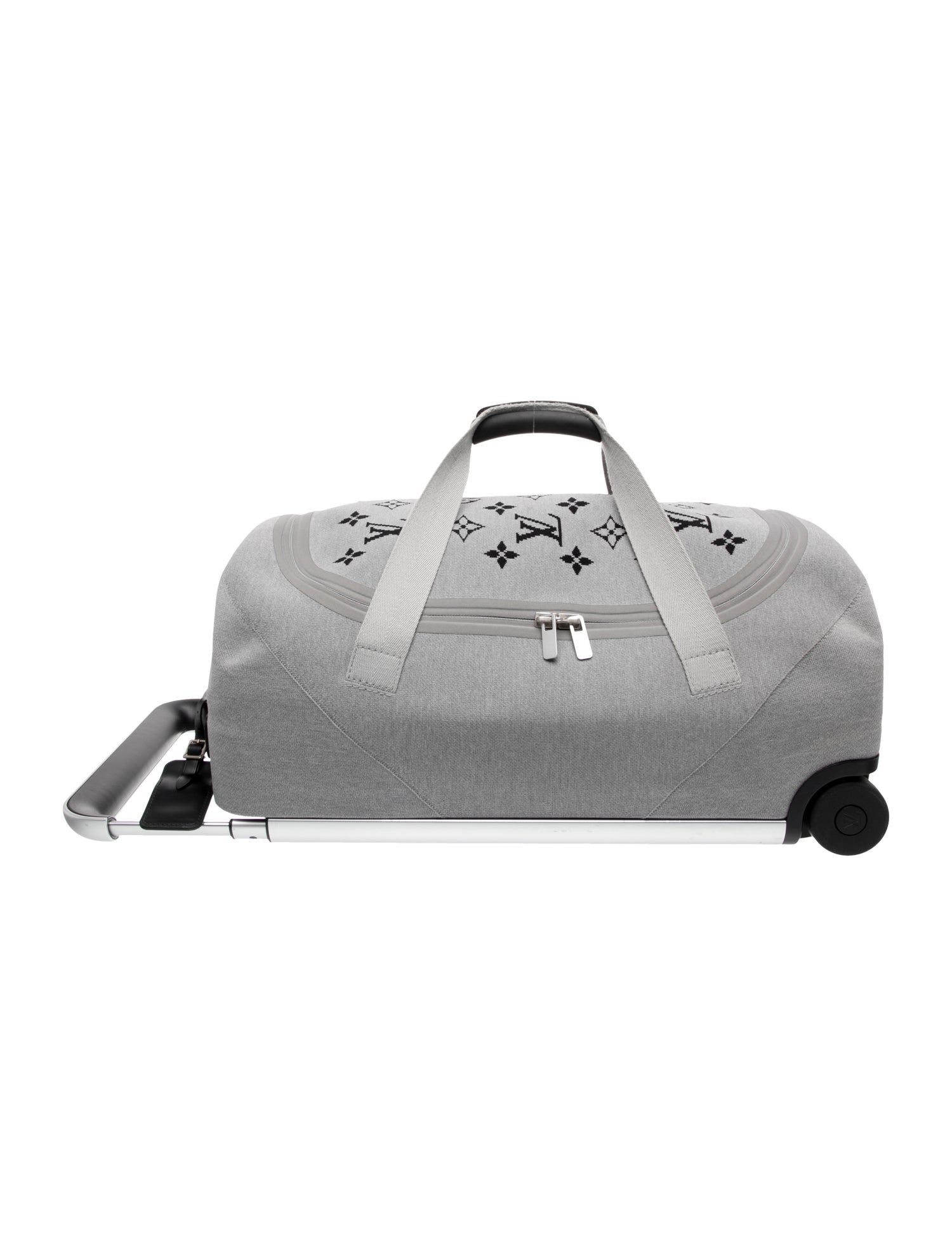 Louis Vuitton Leather Trimmed Monogram Carry-On