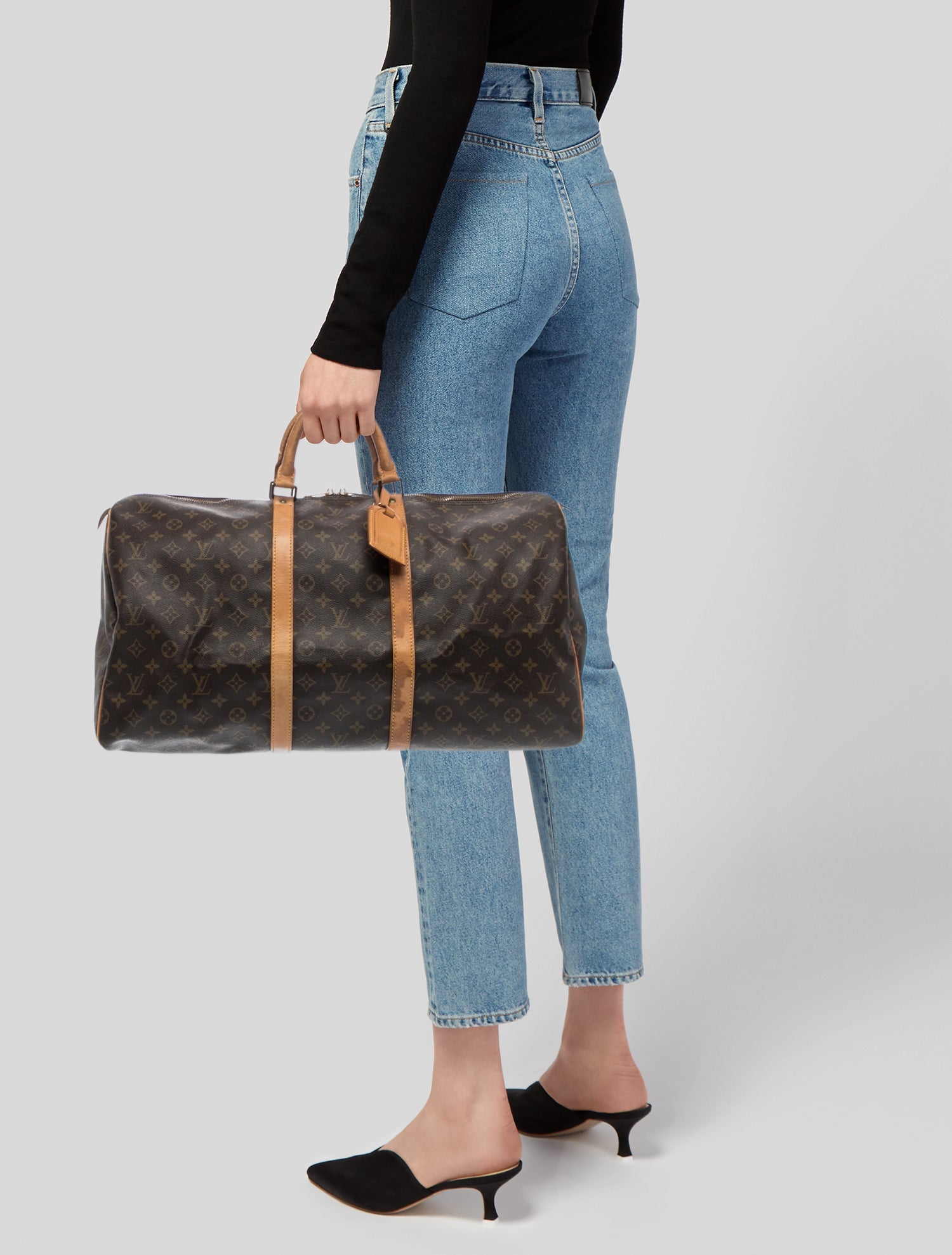 Louis Vuitton Monogram Keepall 55
