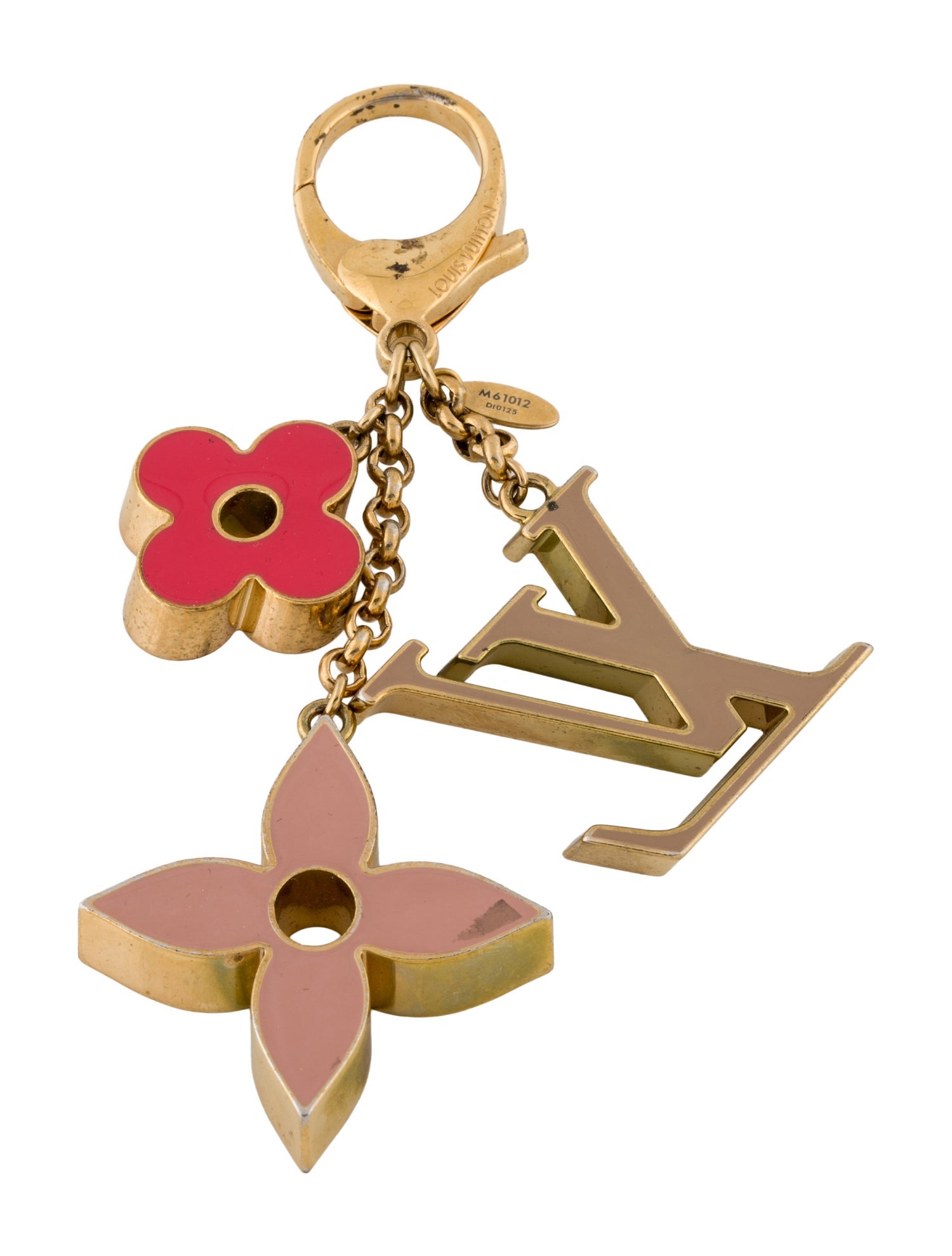 Louis Vuitton Fleur De Monogram Bag Charm & Key Ring