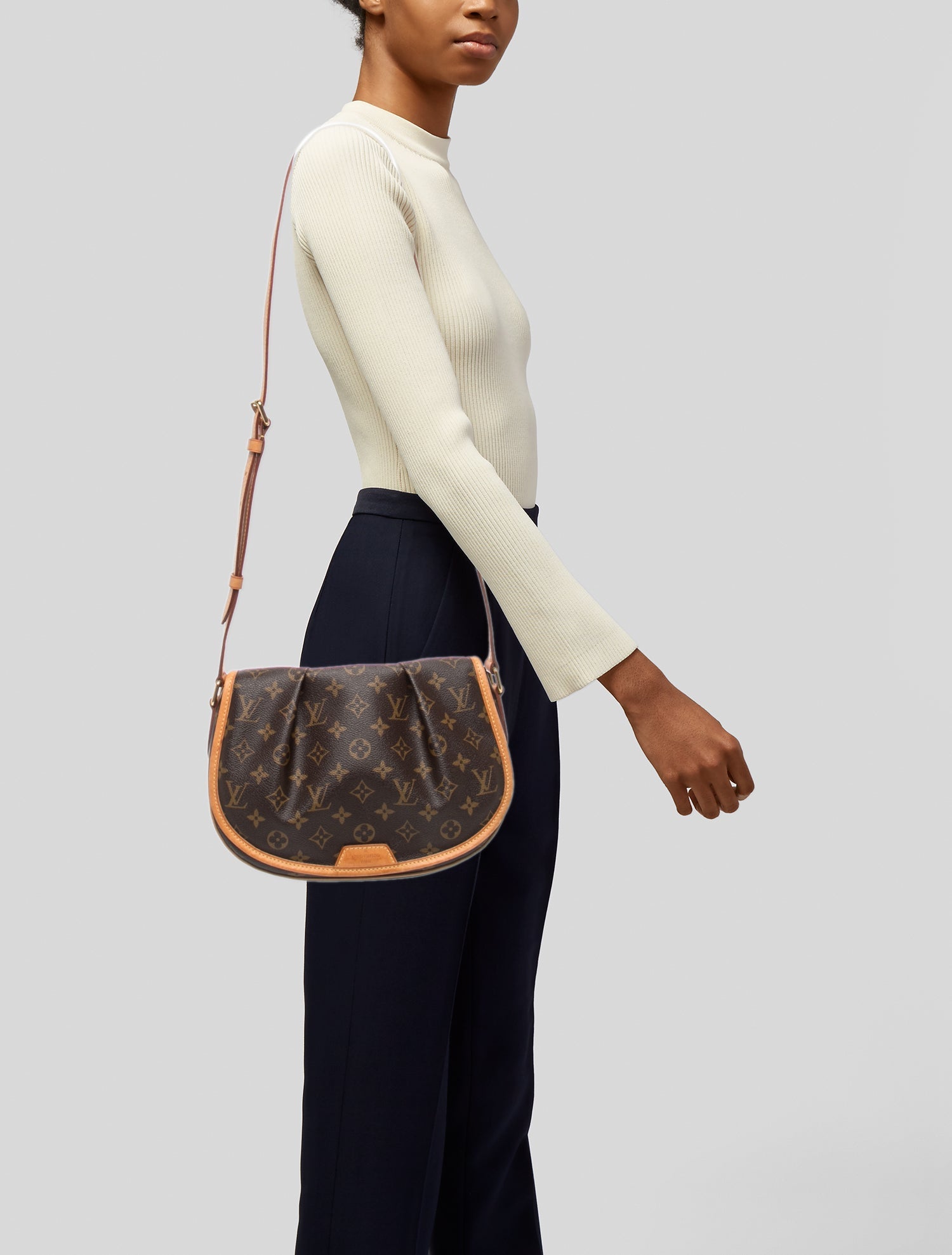 Louis Vuitton LV Monogram Menilmontant PM