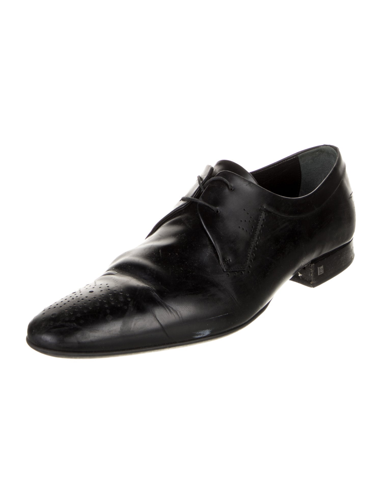 Louis Vuitton Leather Derby Shoes