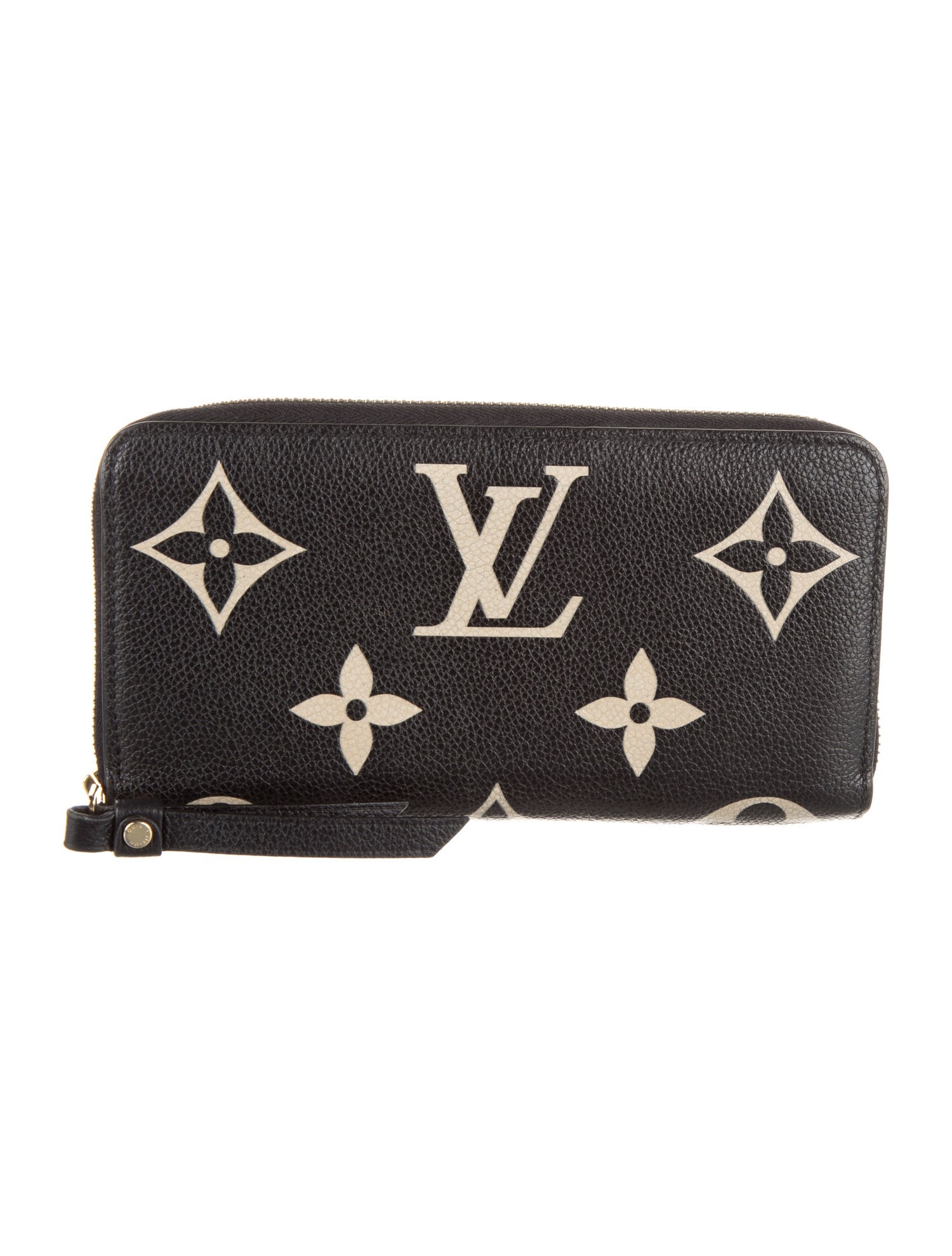Louis Vuitton Monogram Giant Pattern Empreinte Leather Zippy Wallet