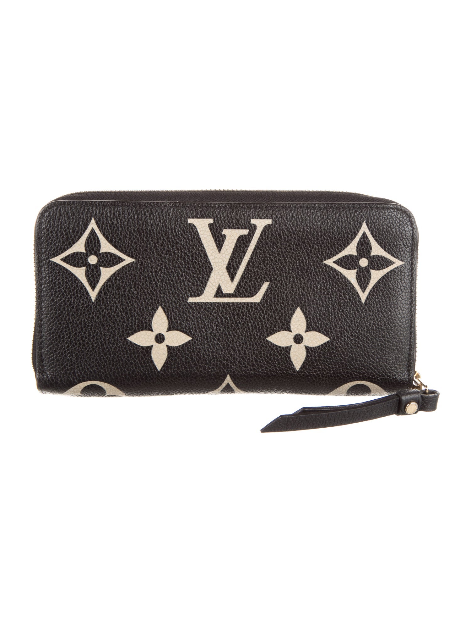 Louis Vuitton Monogram Giant Pattern Empreinte Leather Zippy Wallet