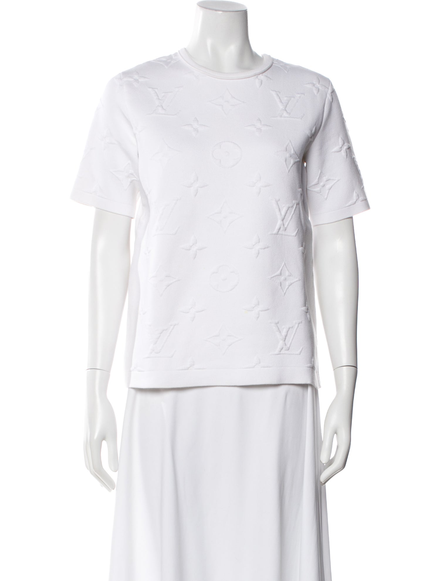 Louis Vuitton 2022 Monogram Crew Neck Top