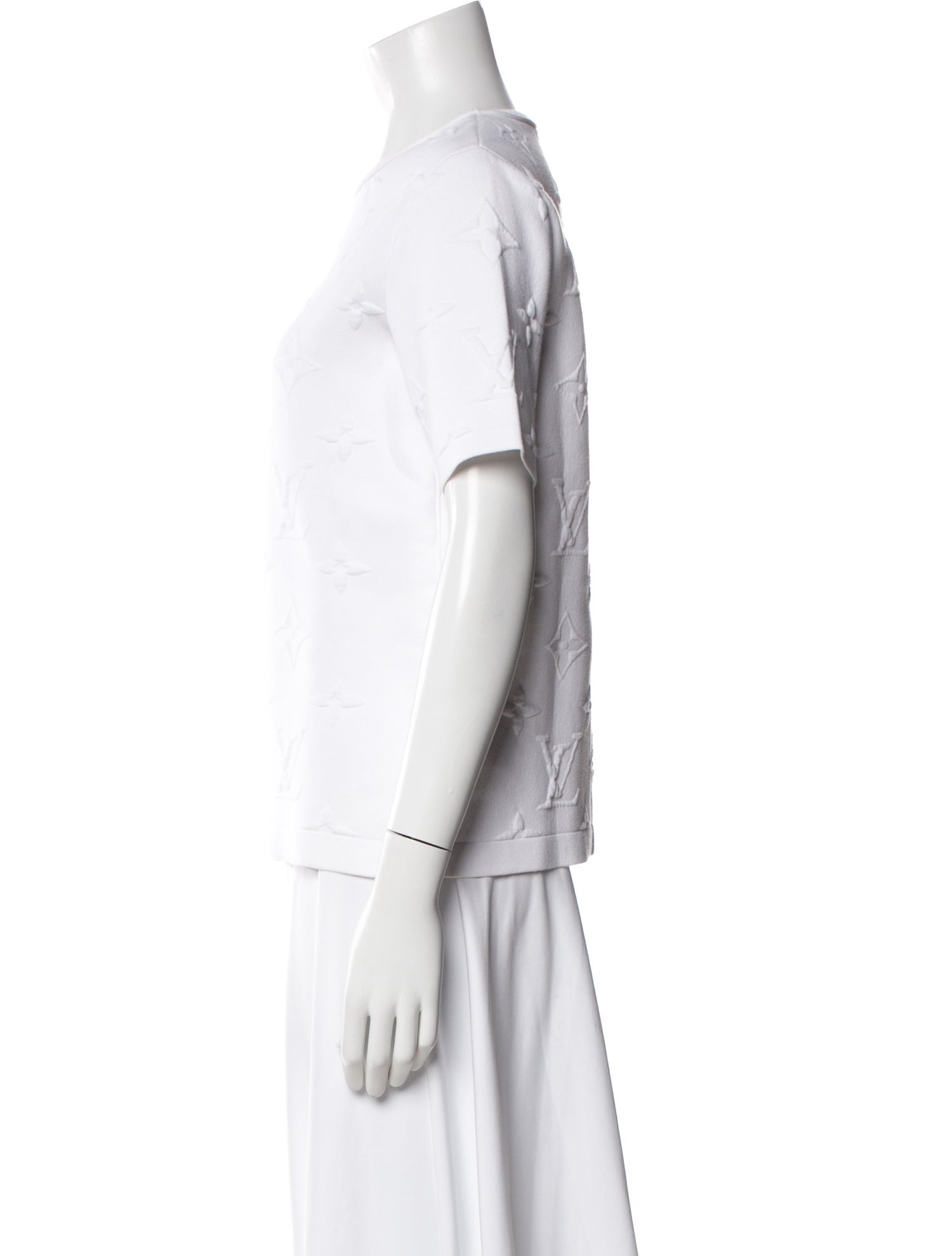 Louis Vuitton 2022 Monogram Crew Neck Top