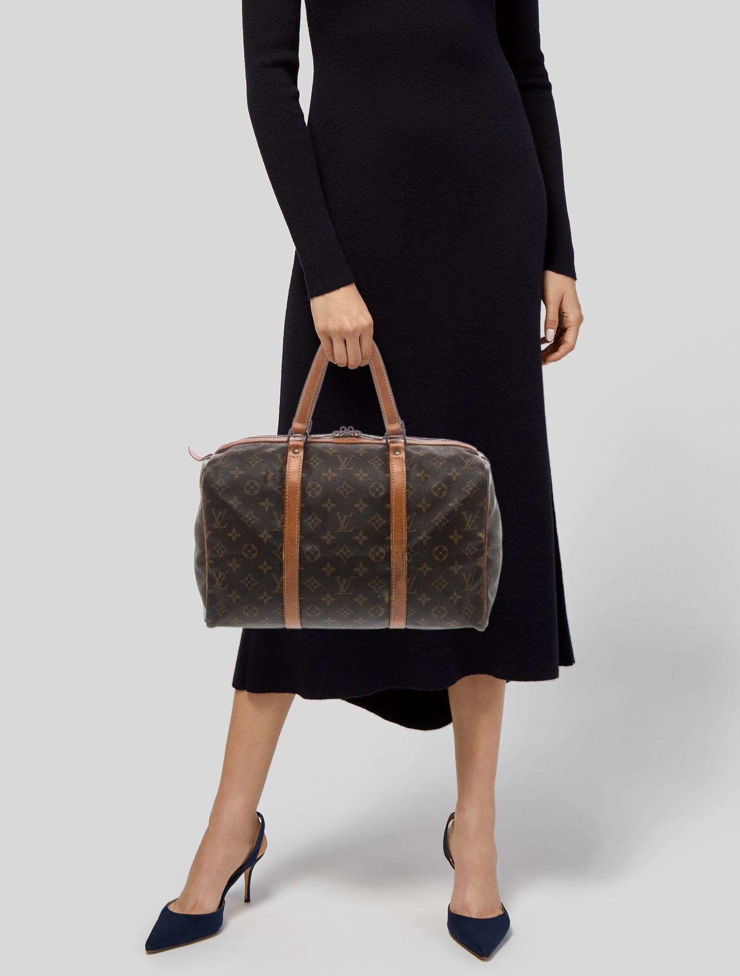 Louis Vuitton LV Monogram Sac Souple 35