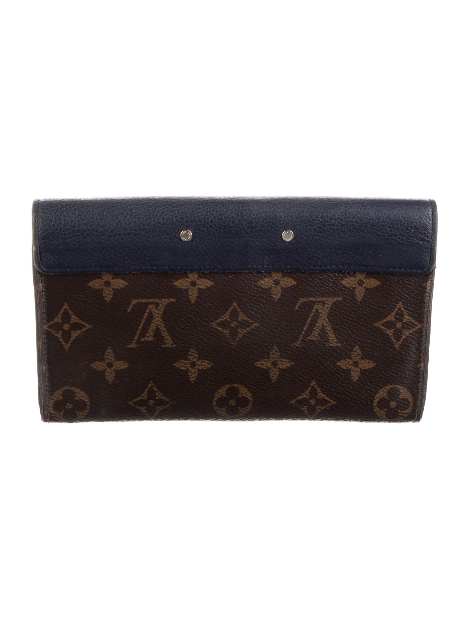 Louis Vuitton LV Monogram Coated Canvas Pallas Wallet