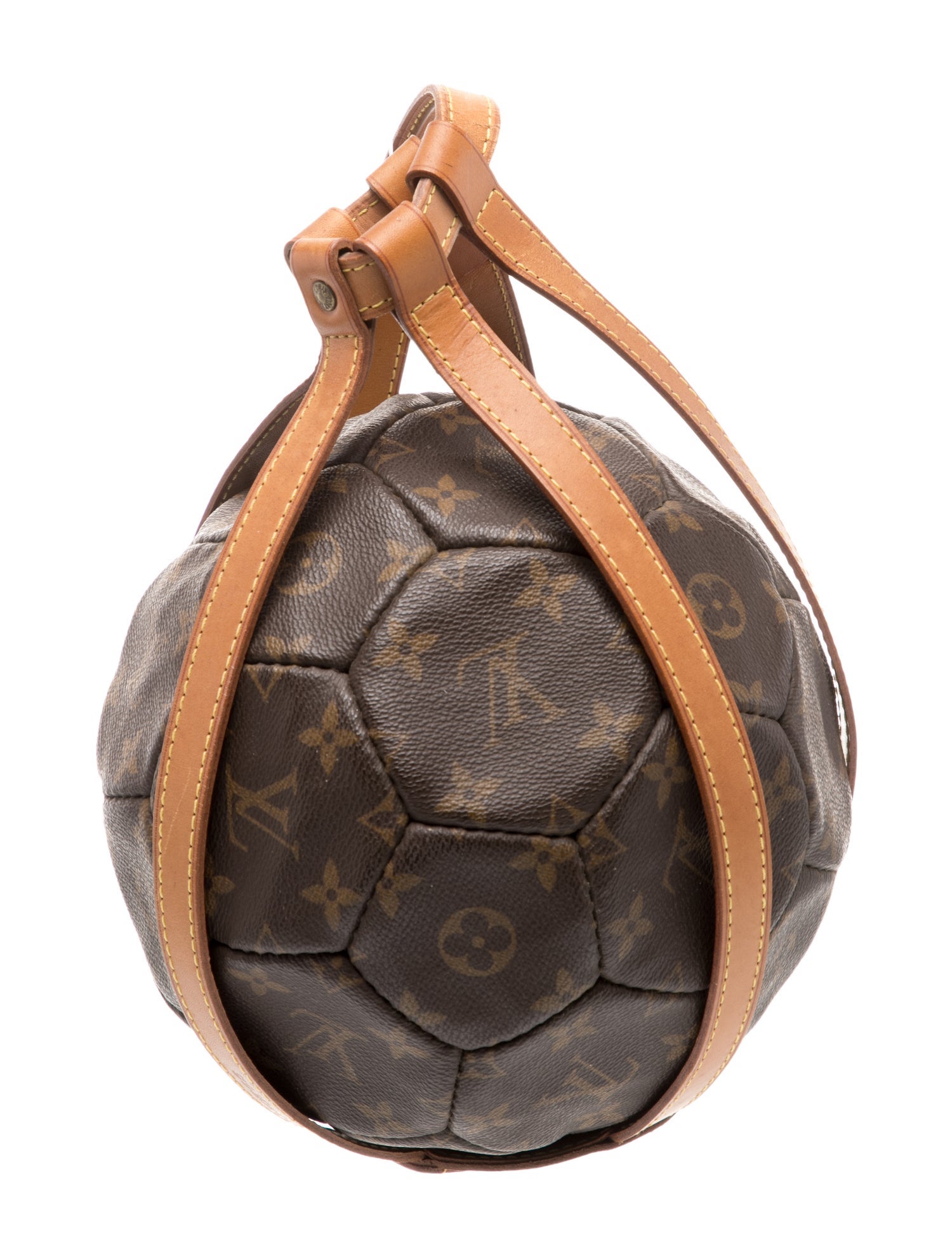 Louis Vuitton Special Edition World Cup 1998 Commemorative Soccer Ball & Carry Strap Set