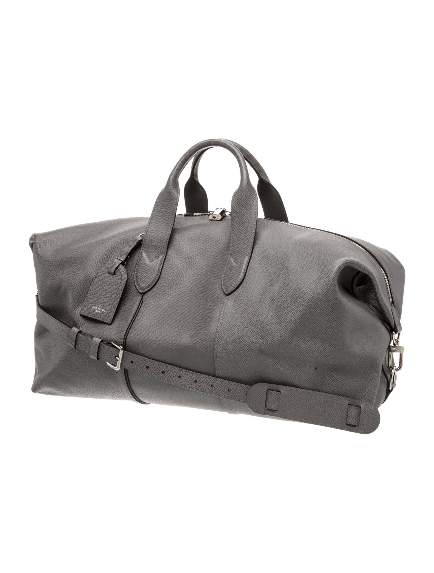 Louis Vuitton Leather Weekender Bag