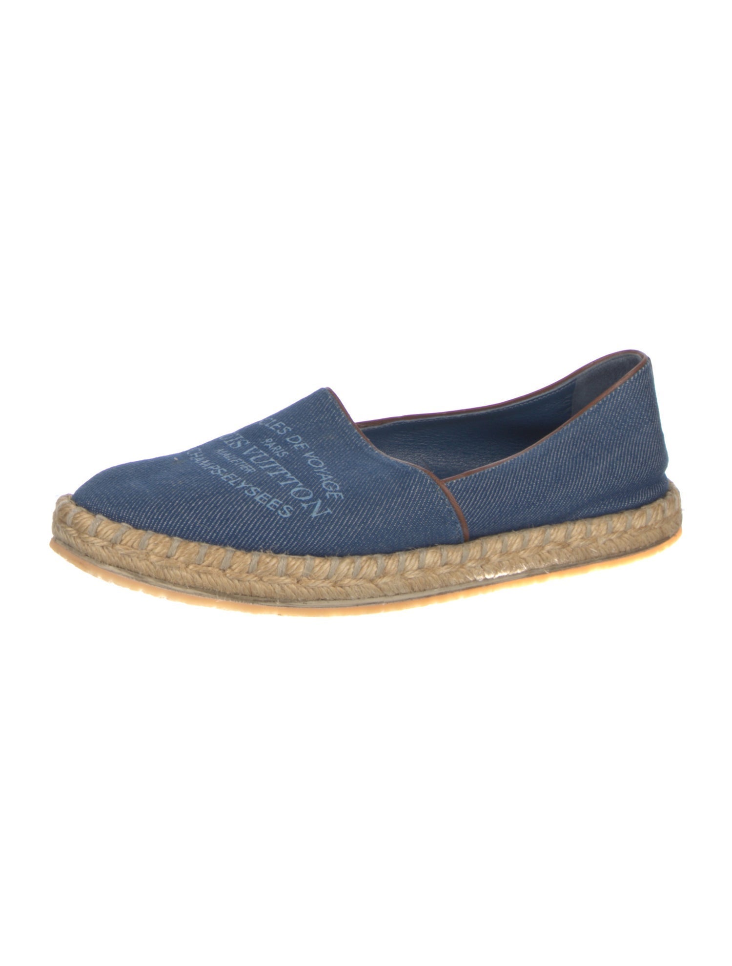 Louis Vuitton 2014 Denim Espadrilles