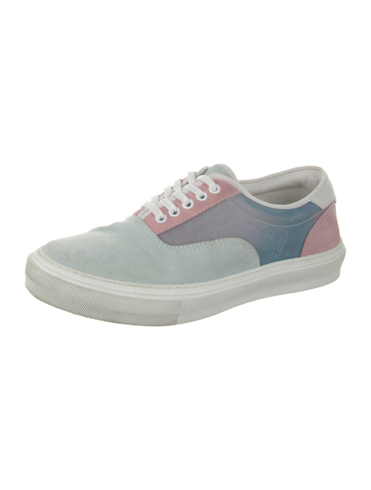 Louis Vuitton Monogram Pattern Leather Sneakers