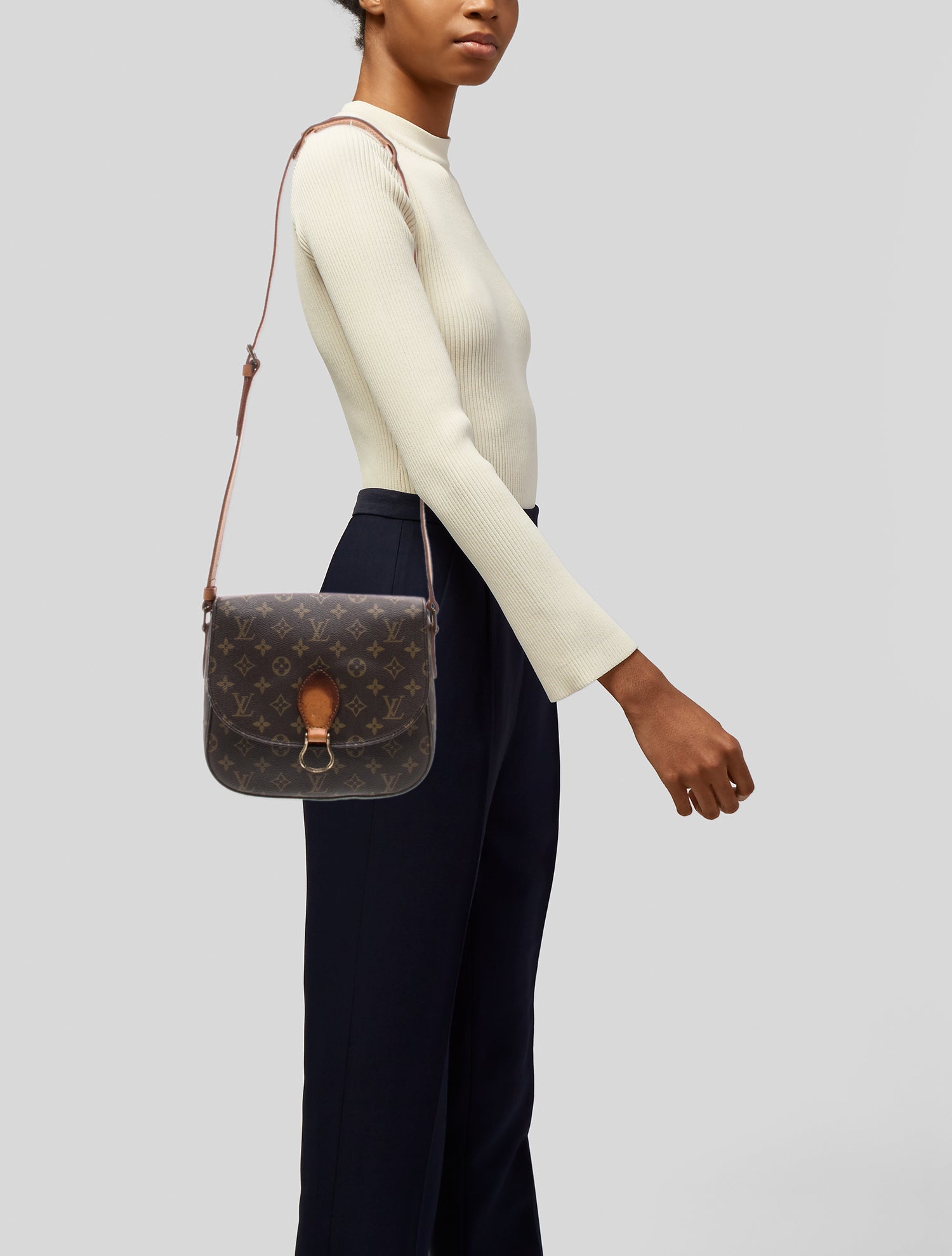 Louis Vuitton LV Monogram Saint Cloud GM Vintage