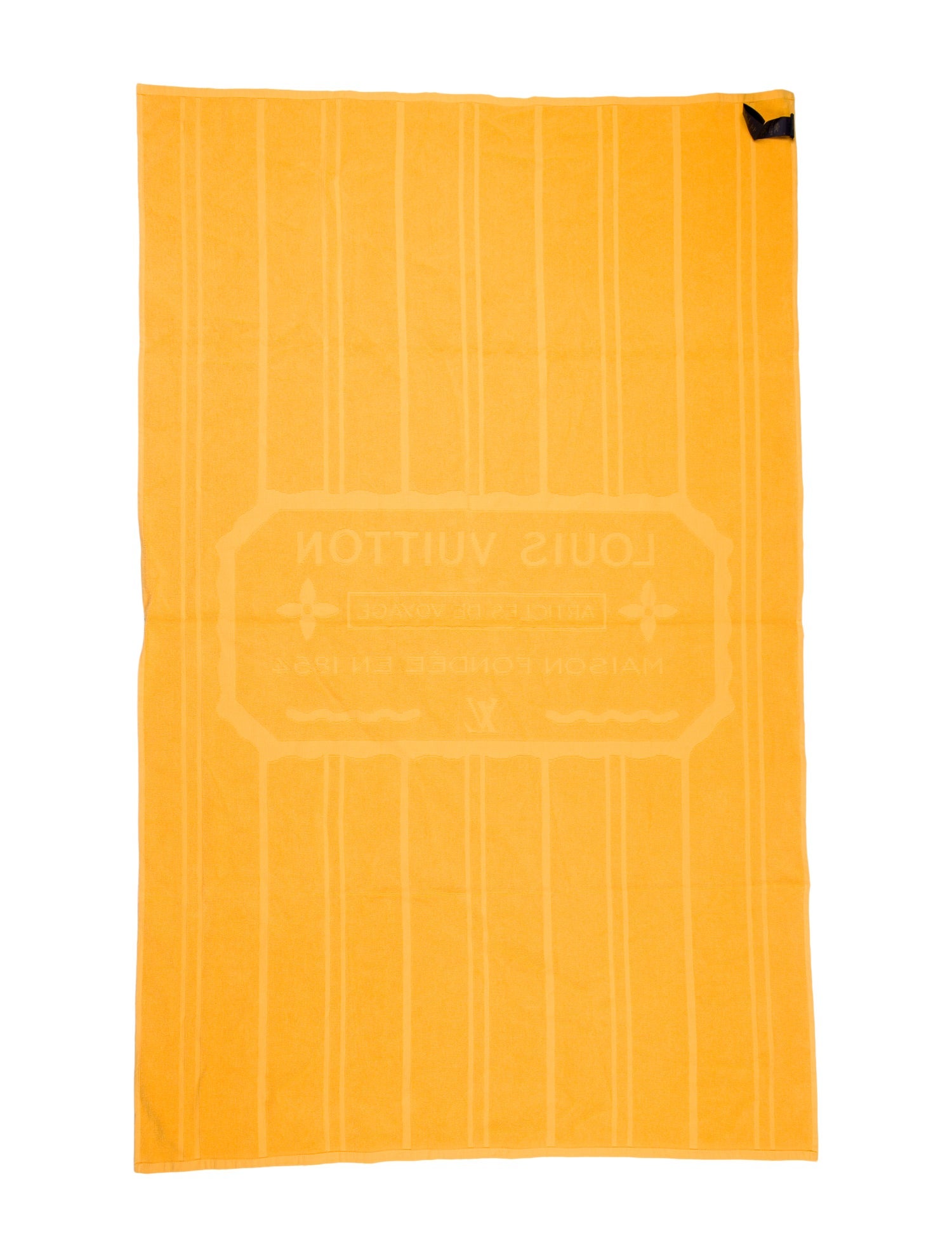 Louis Vuitton 'Articles de Voyage' Beach Towel