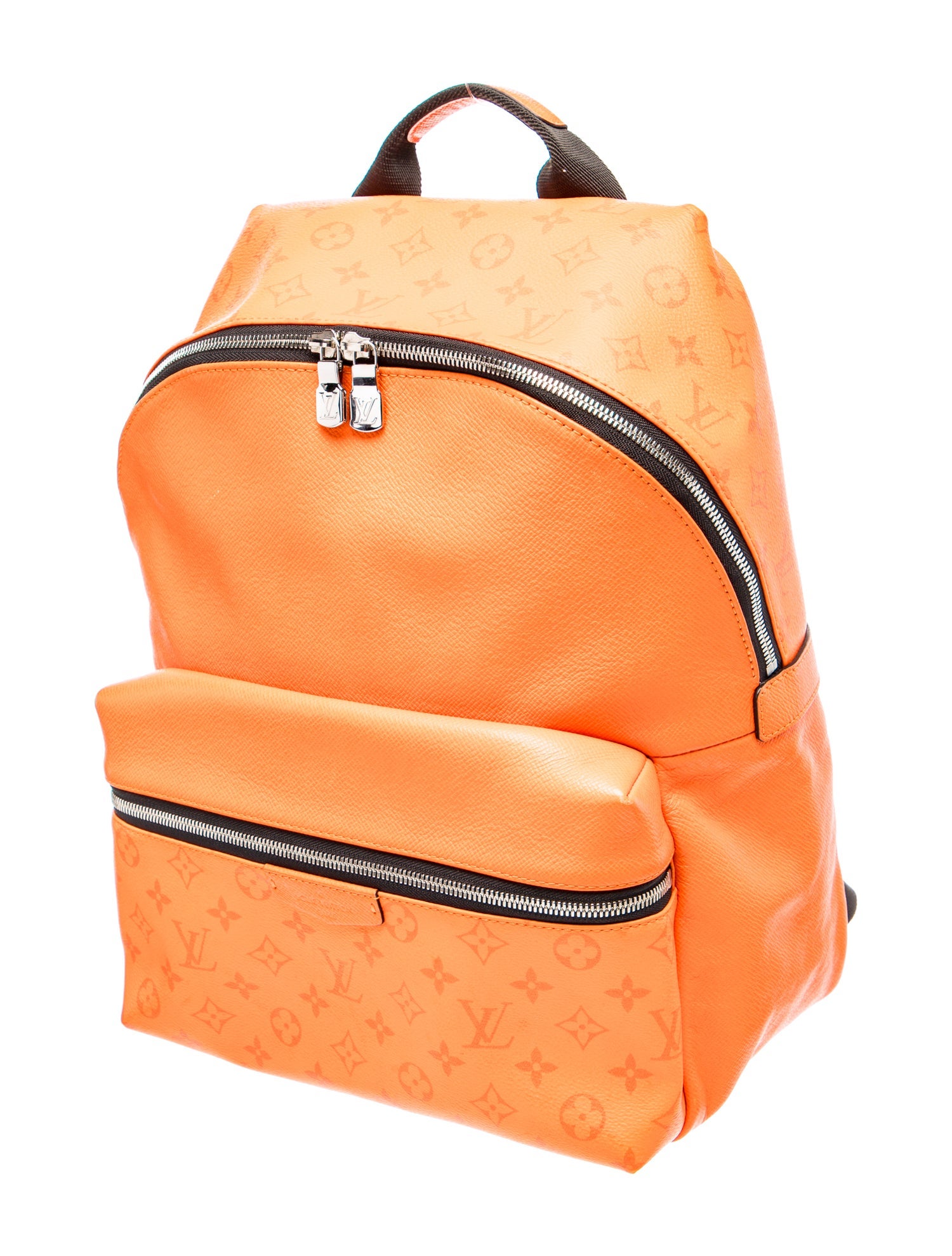 Louis Vuitton LV Monogram Discovery Monogram Leather Orange Backpack PM