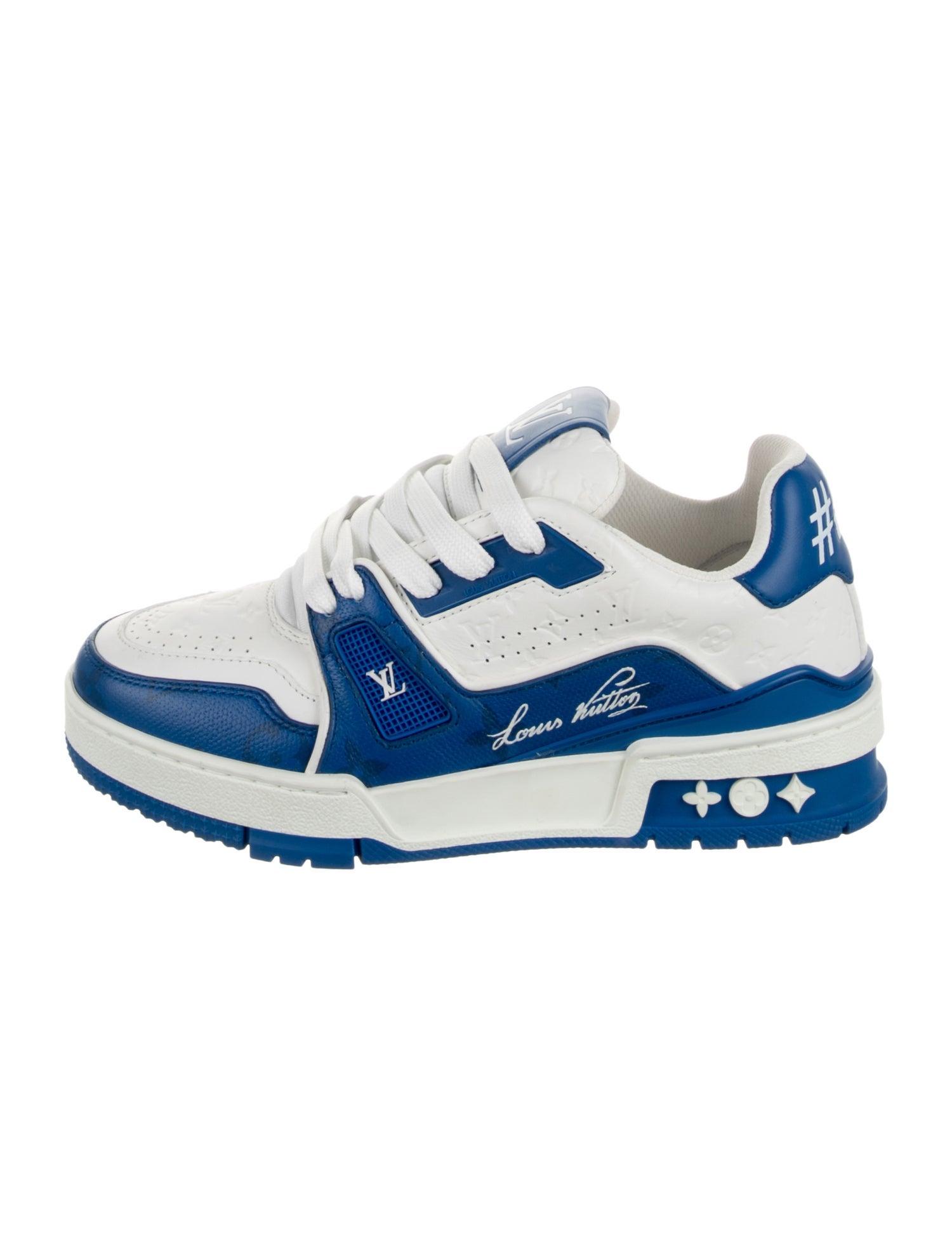 Louis Vuitton Boys' LV Trainer Low Top Sneakers