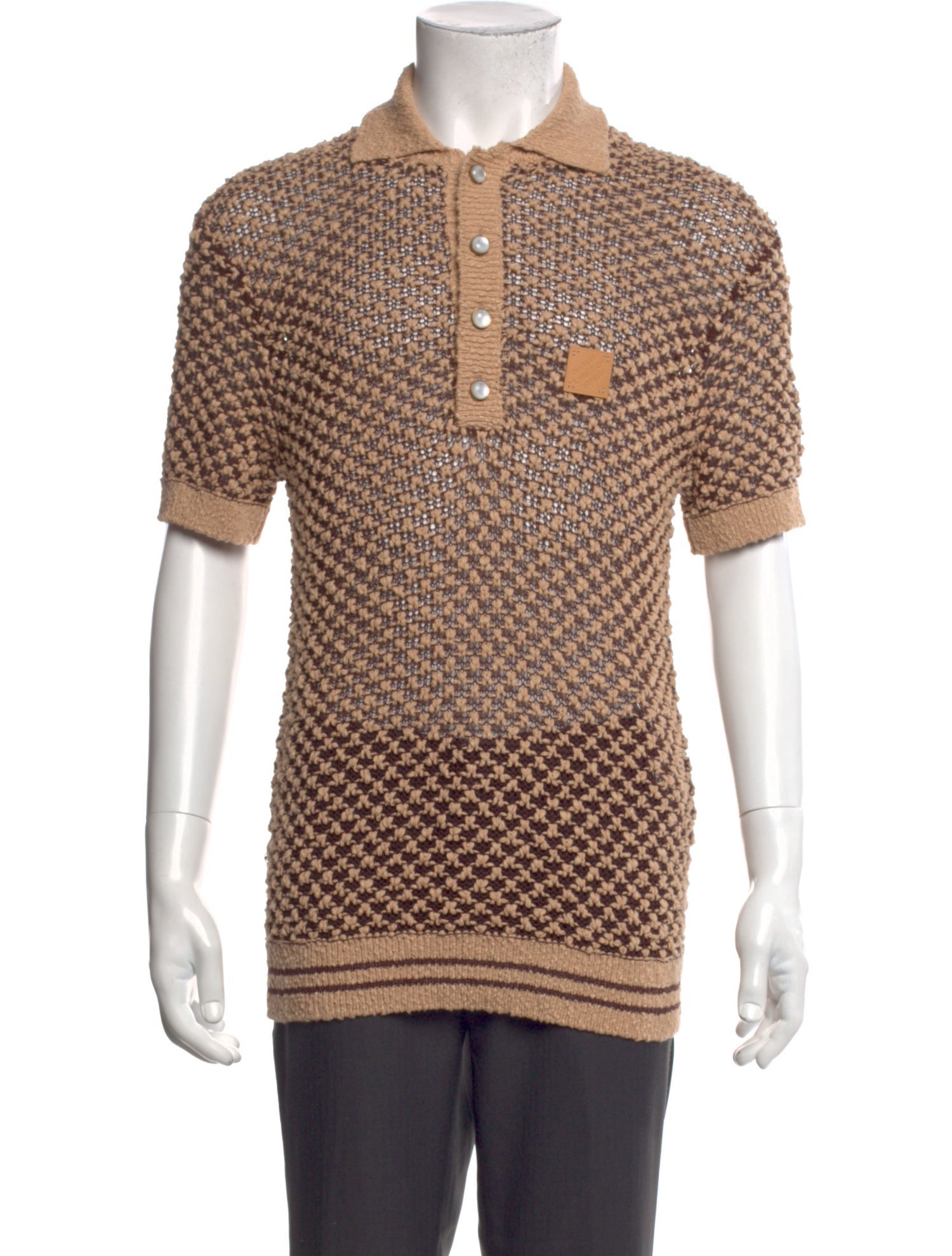 Louis Vuitton 2026 Printed Polo Shirt w/ Tags