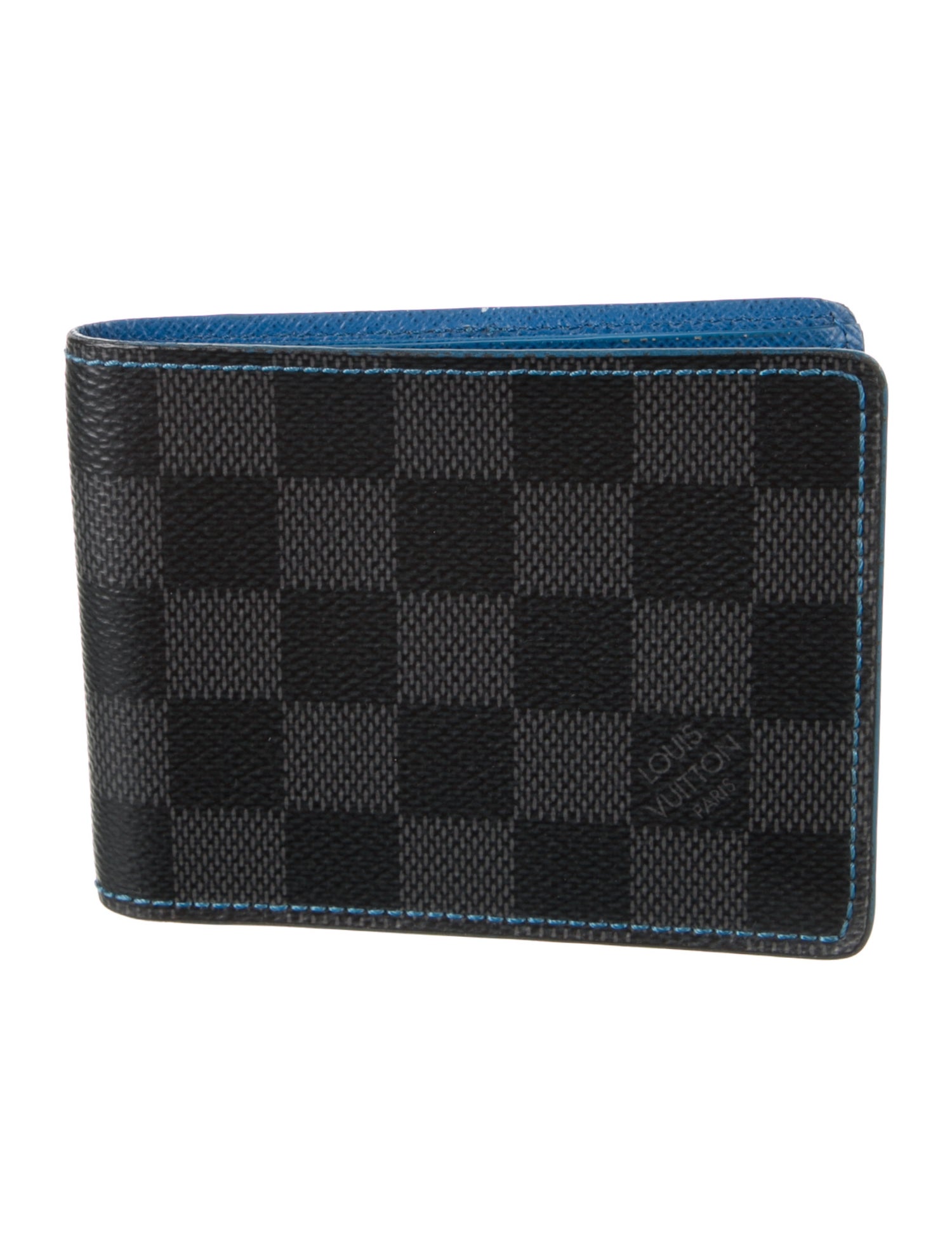 Louis Vuitton Damier Graphite Pattern Coated Canvas Slender NM