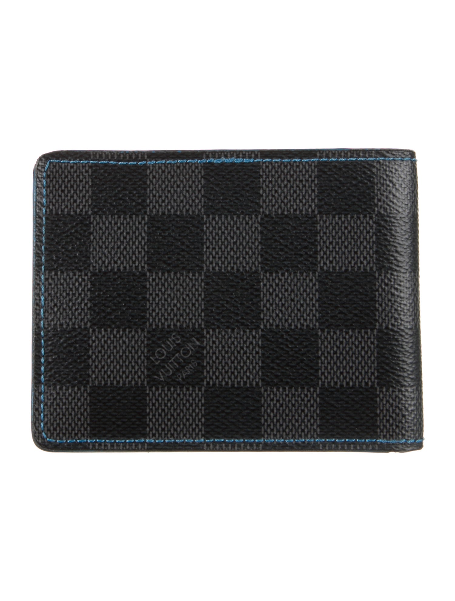 Louis Vuitton Damier Graphite Pattern Coated Canvas Slender NM