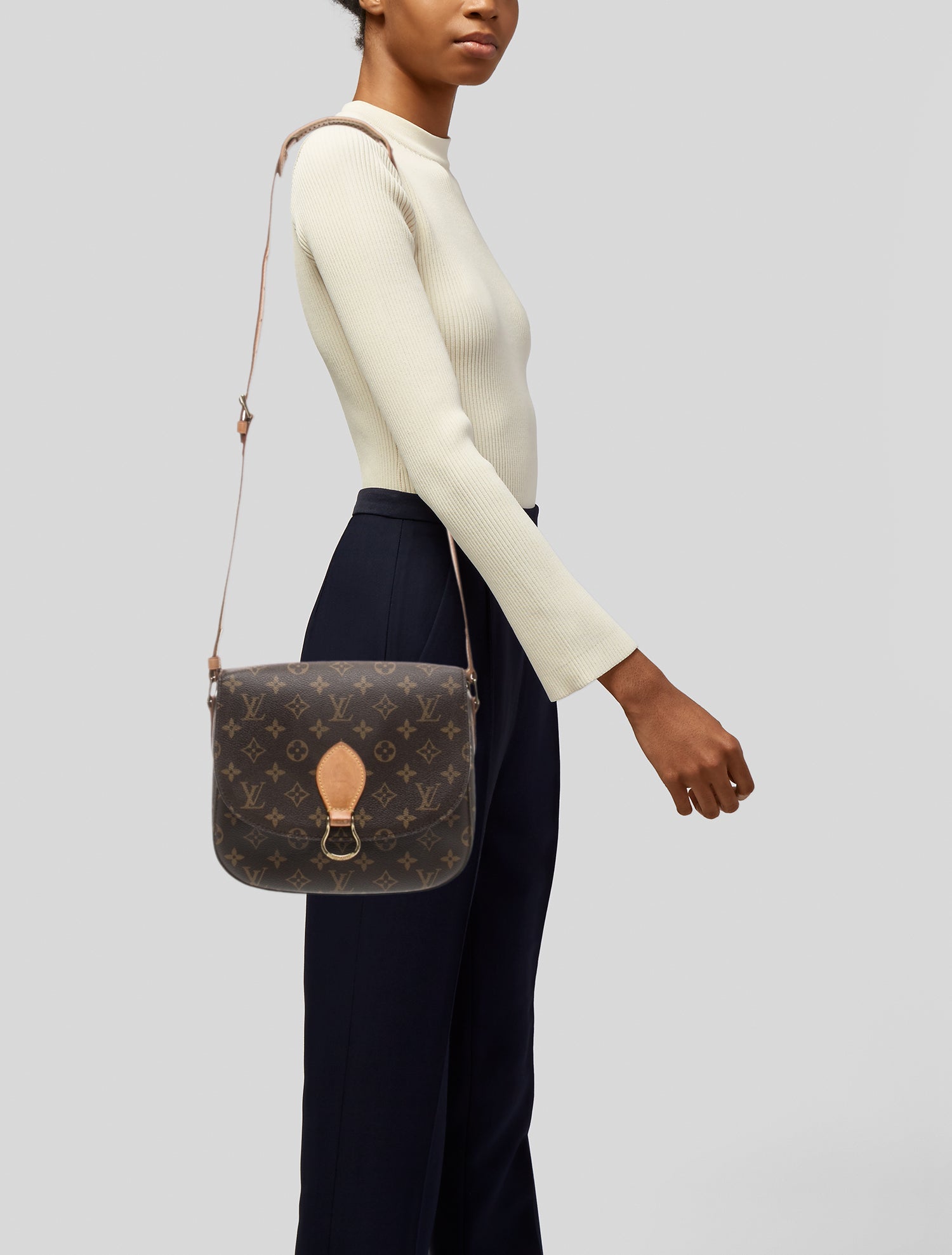 Louis Vuitton LV Monogram Saint Cloud GM Vintage