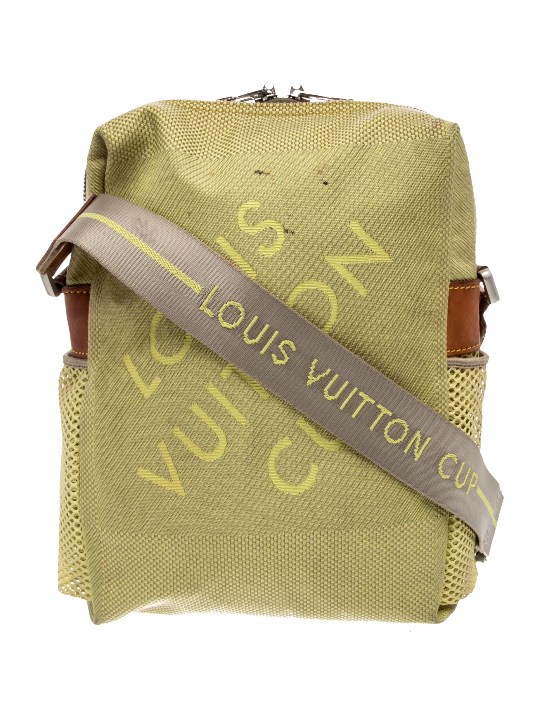Louis Vuitton Canvas Damier Geant America's Cup Bag