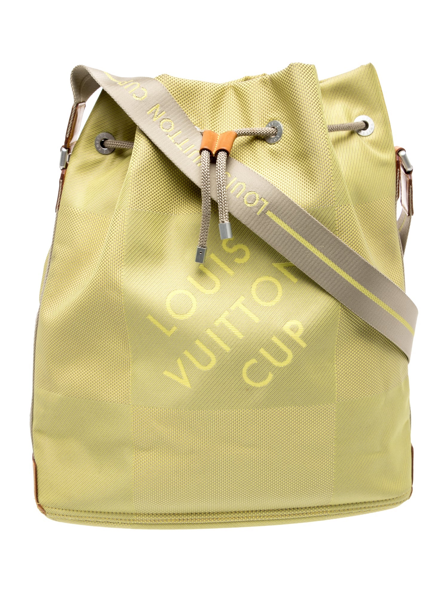 Louis Vuitton Nylon Damier Geant America's Cup Bag Vintage