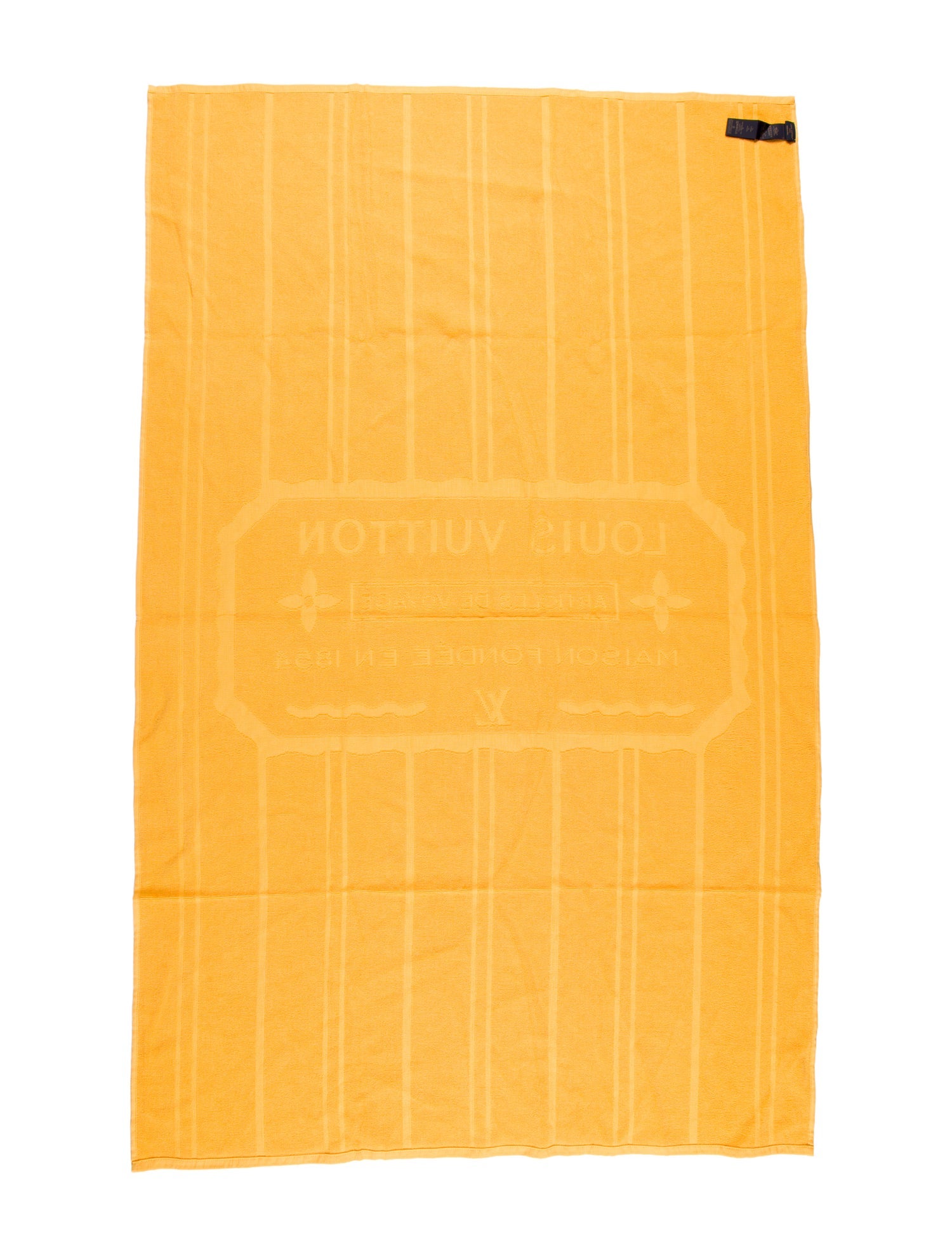 Louis Vuitton 'Articles de Voyage' Beach Towel