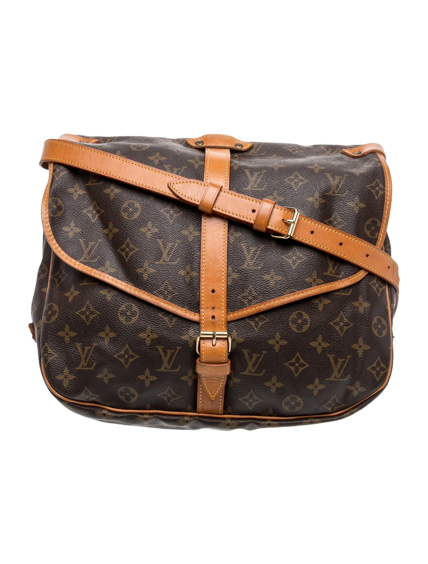 Louis Vuitton LV Monogram Saumur GM Vintage