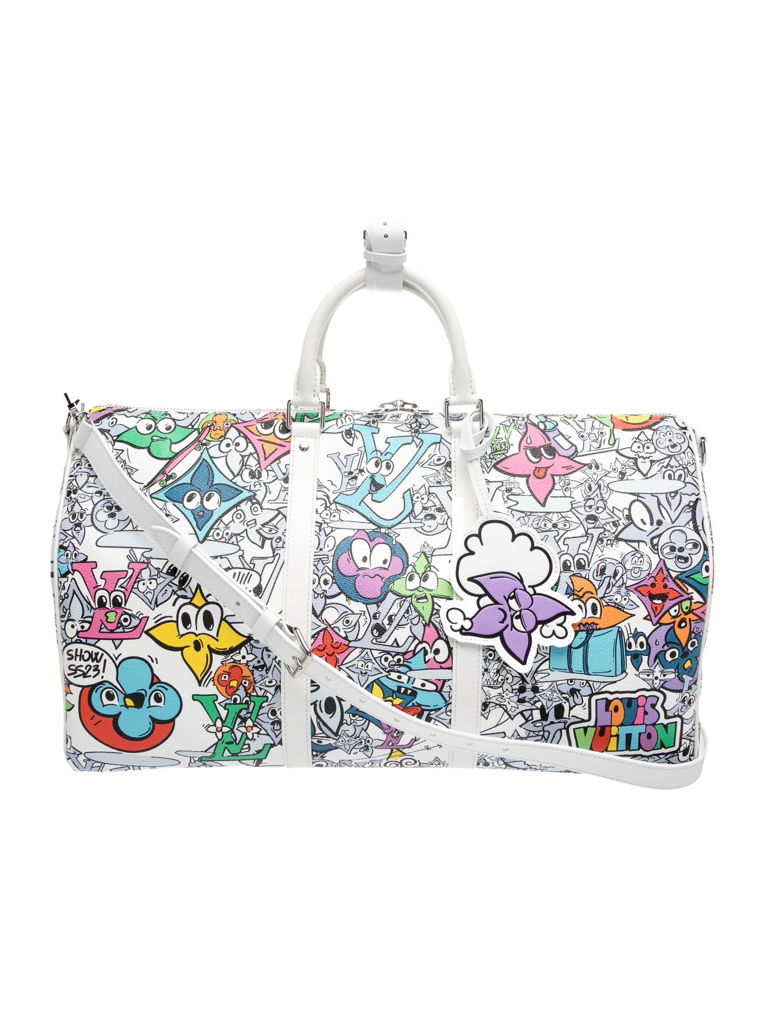 Louis Vuitton Coated Canvas Keepall Bandouliere 50 2023