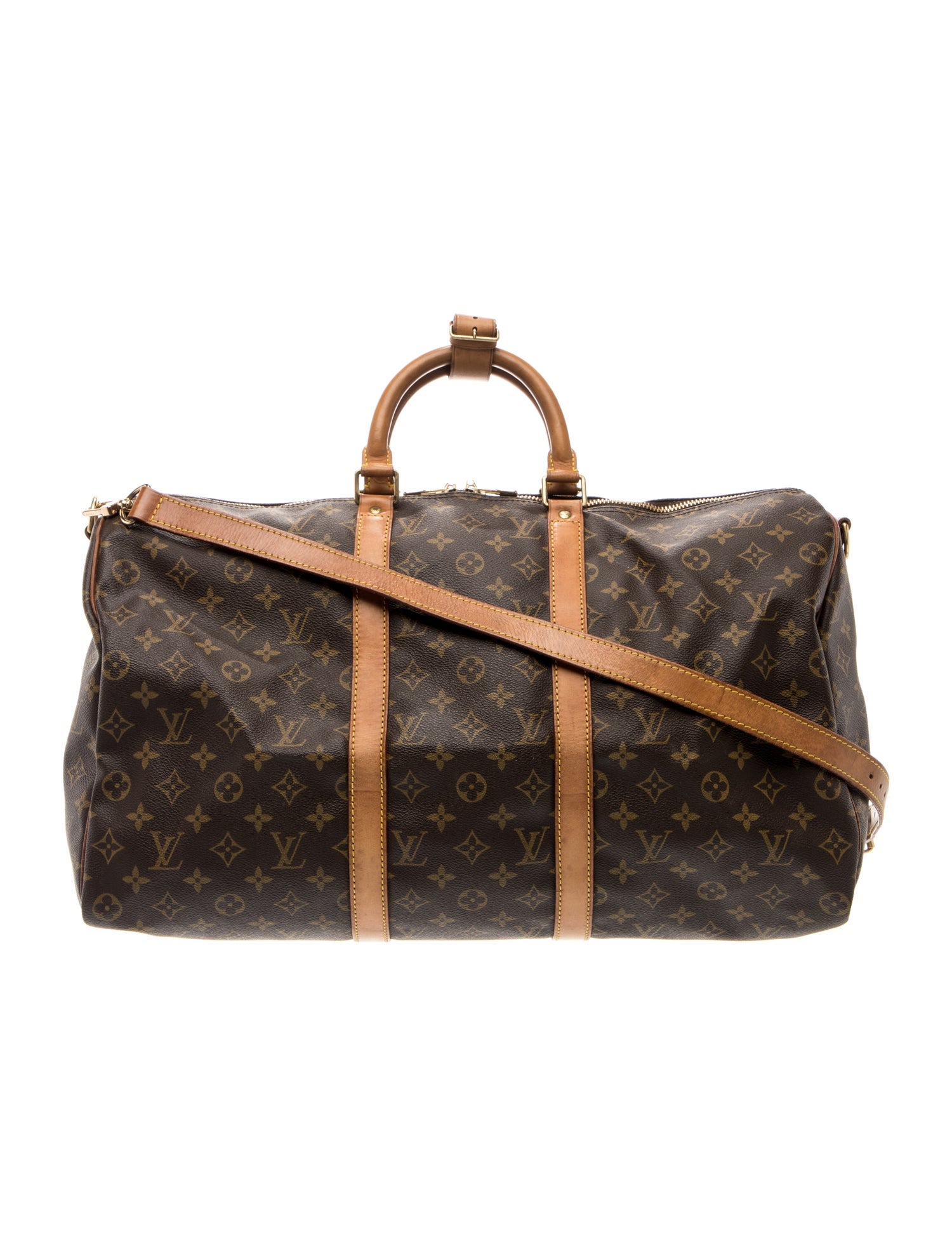 Louis Vuitton LV Monogram Keepall Bandouliere 50 Vintage