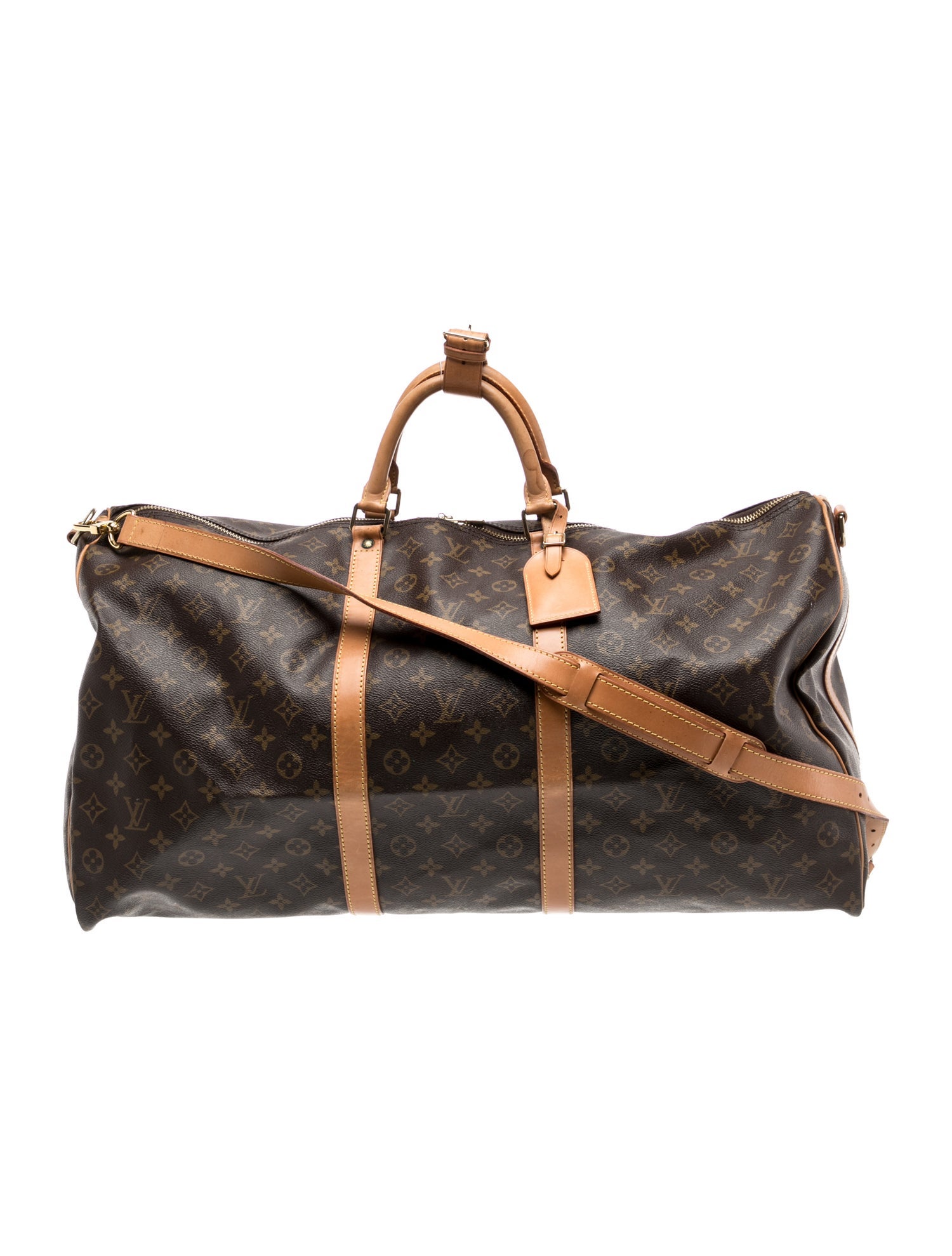 Louis Vuitton LV Monogram Keepall Bandouliere 60 Vintage