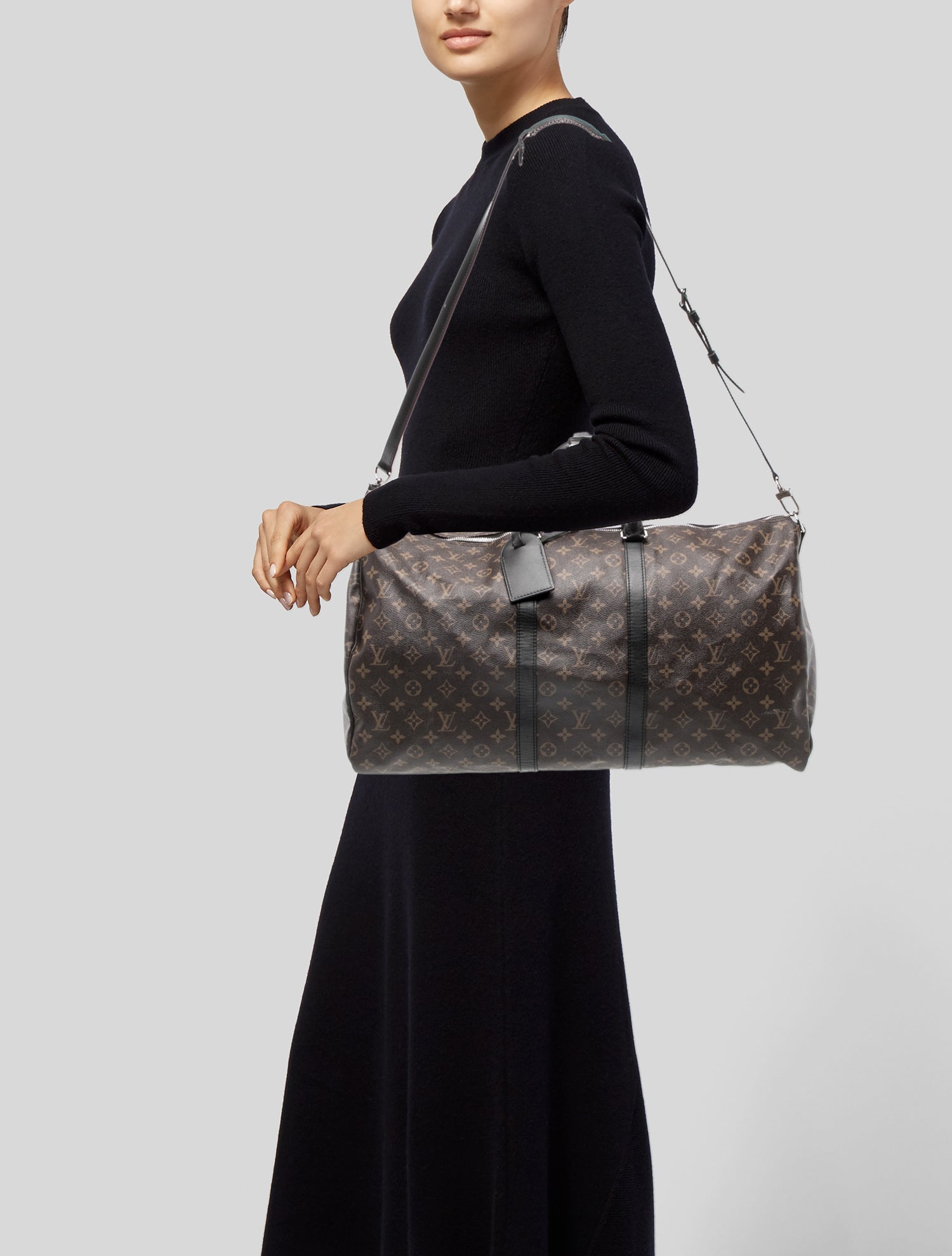Louis Vuitton LV Monogram Keepall Bandouliere 55