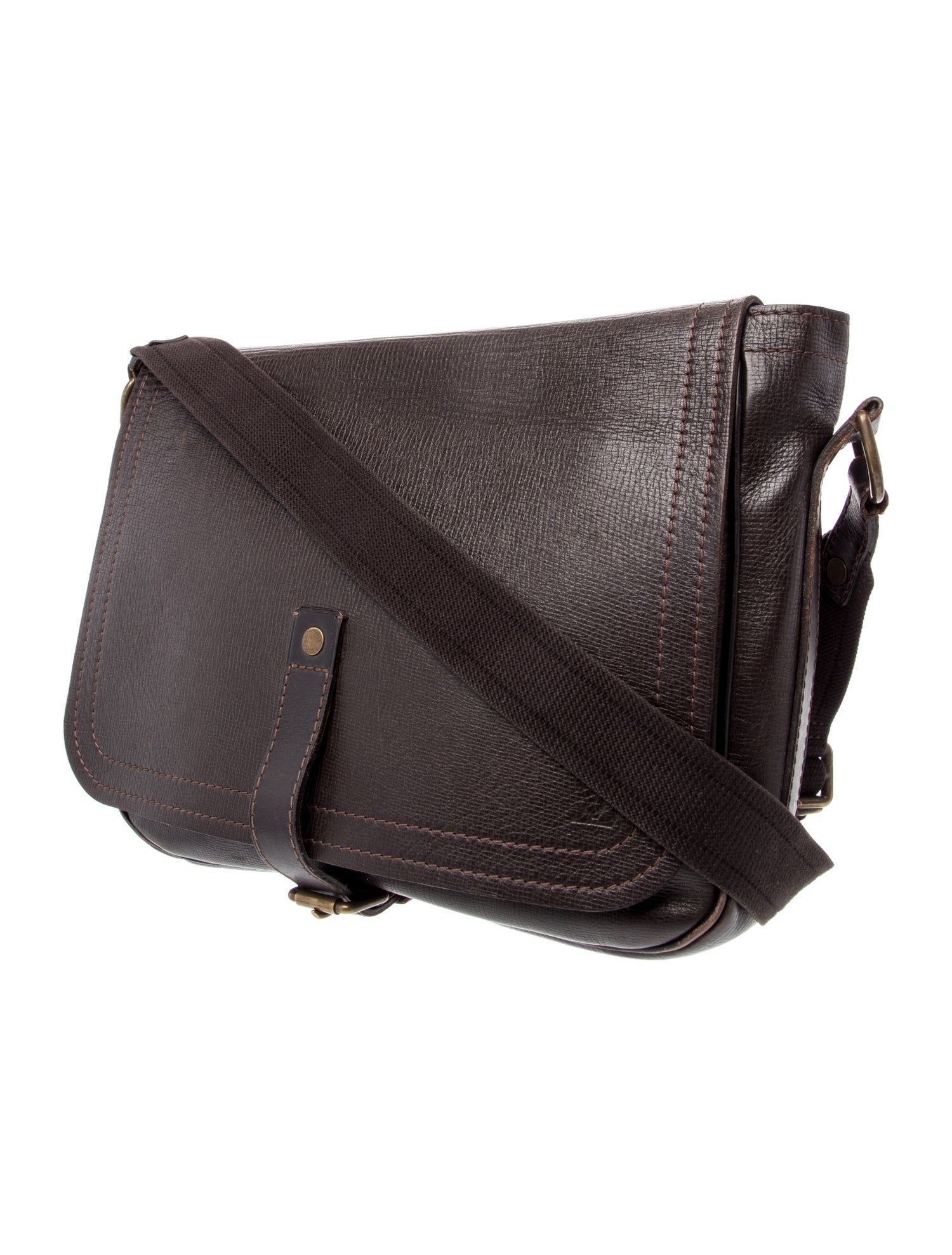 Louis Vuitton Taiga Leather Utah Omaha Messenger Bag