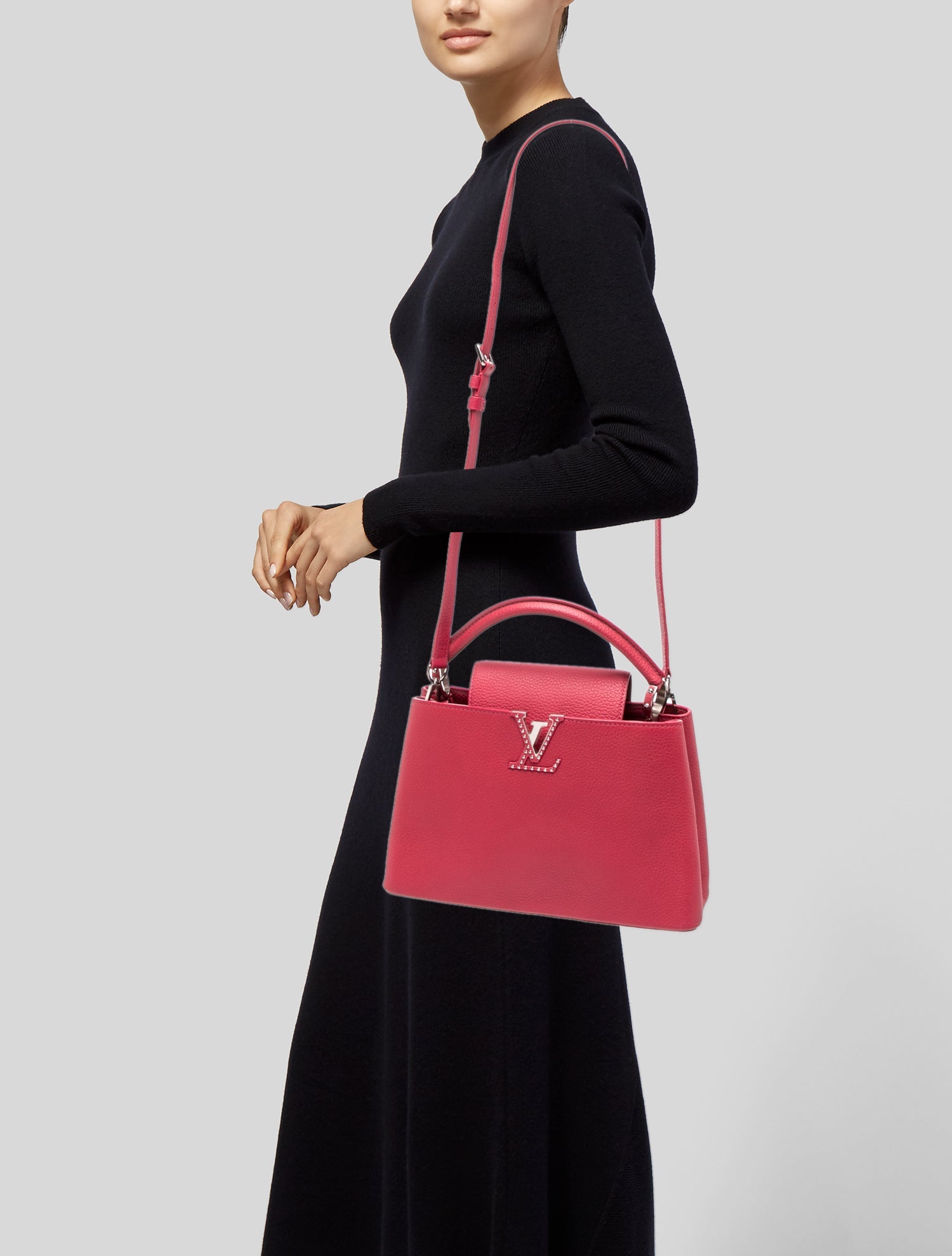 Louis Vuitton Taurillon Leather Capucines MM
