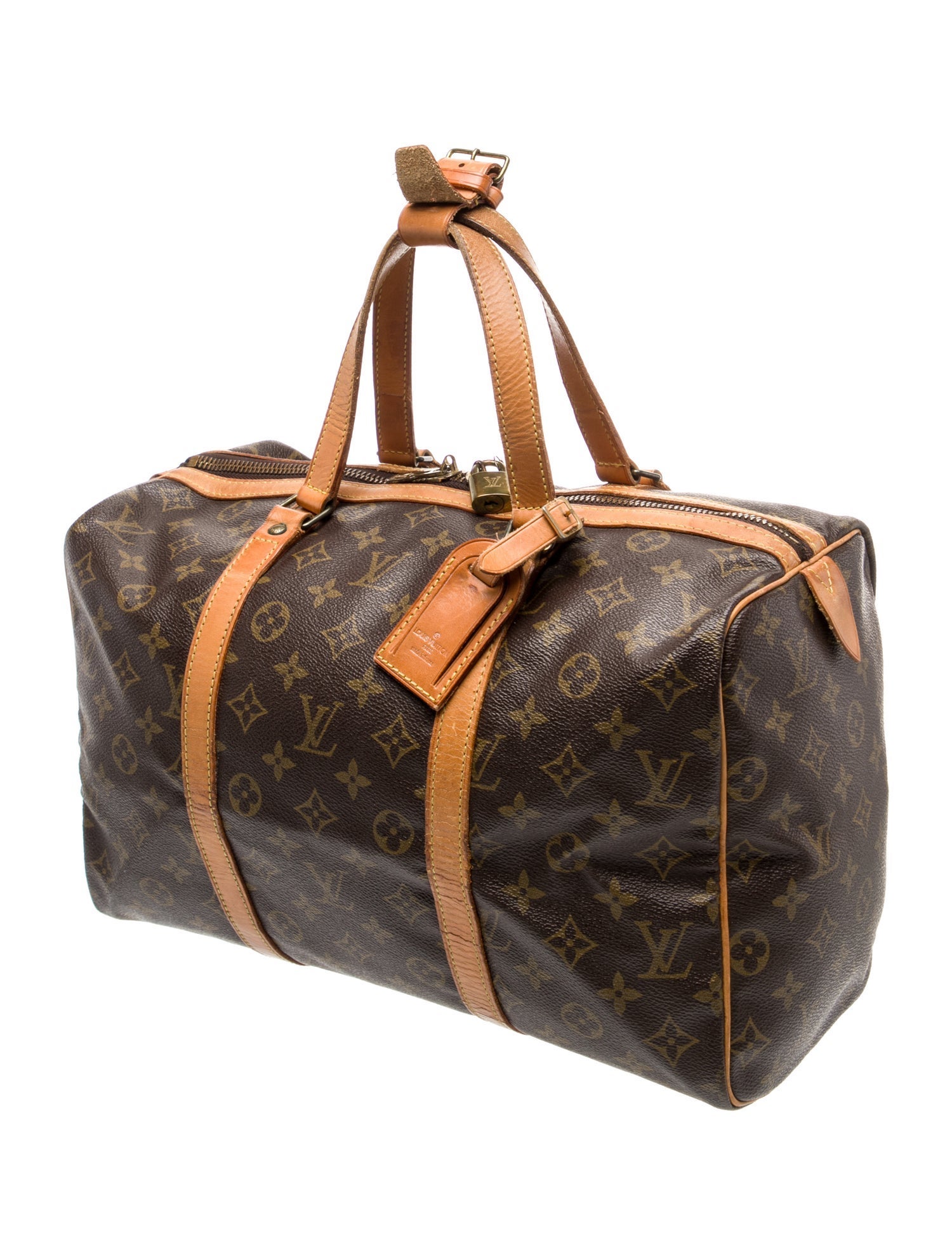 Louis Vuitton LV Monogram Sac Souple 35 Vintage