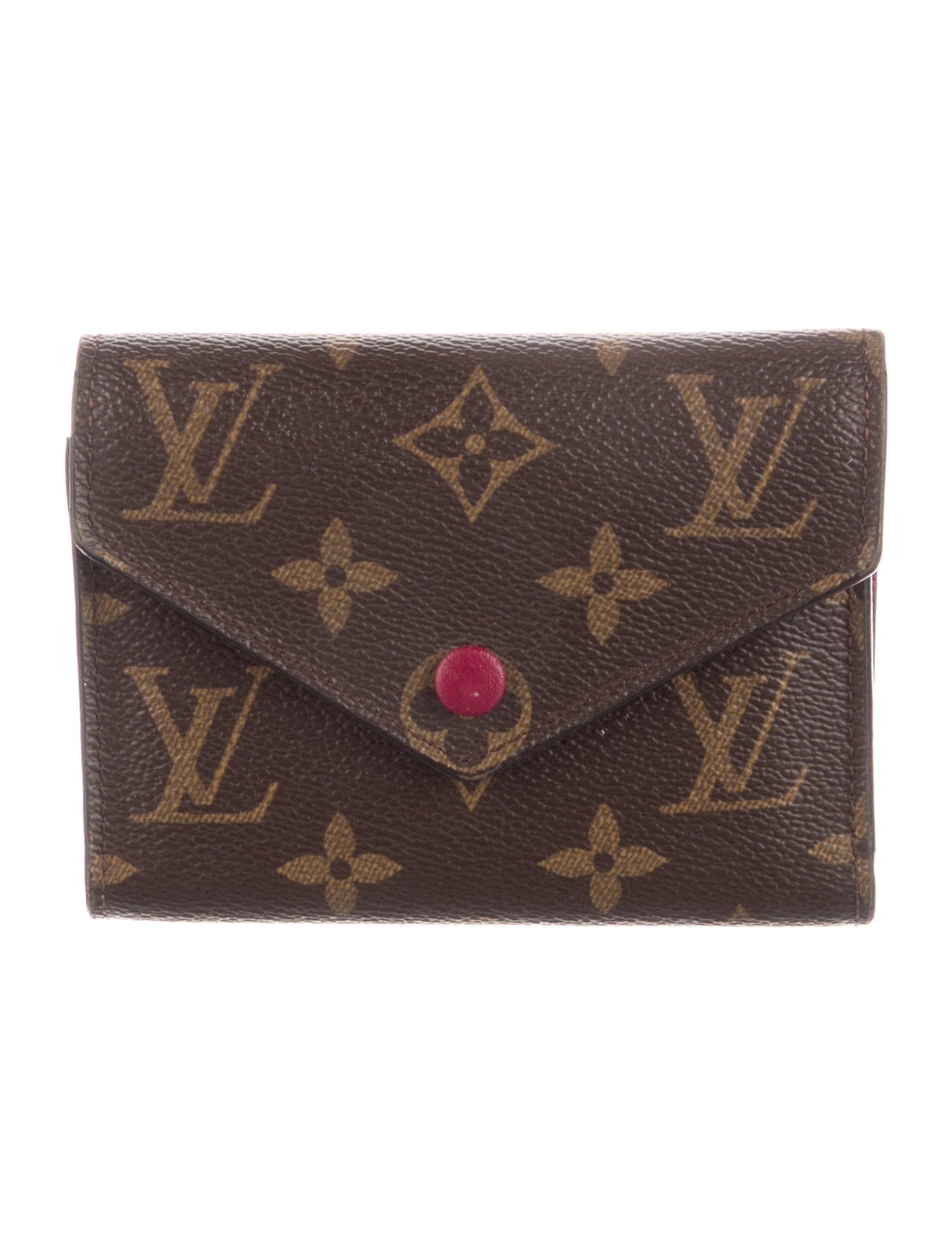 Louis Vuitton LV Monogram Coated Canvas Victorine Wallet