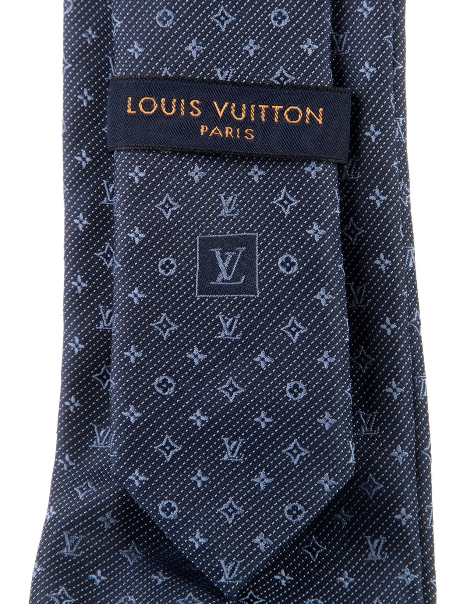 Louis Vuitton Silk Patterned Tie