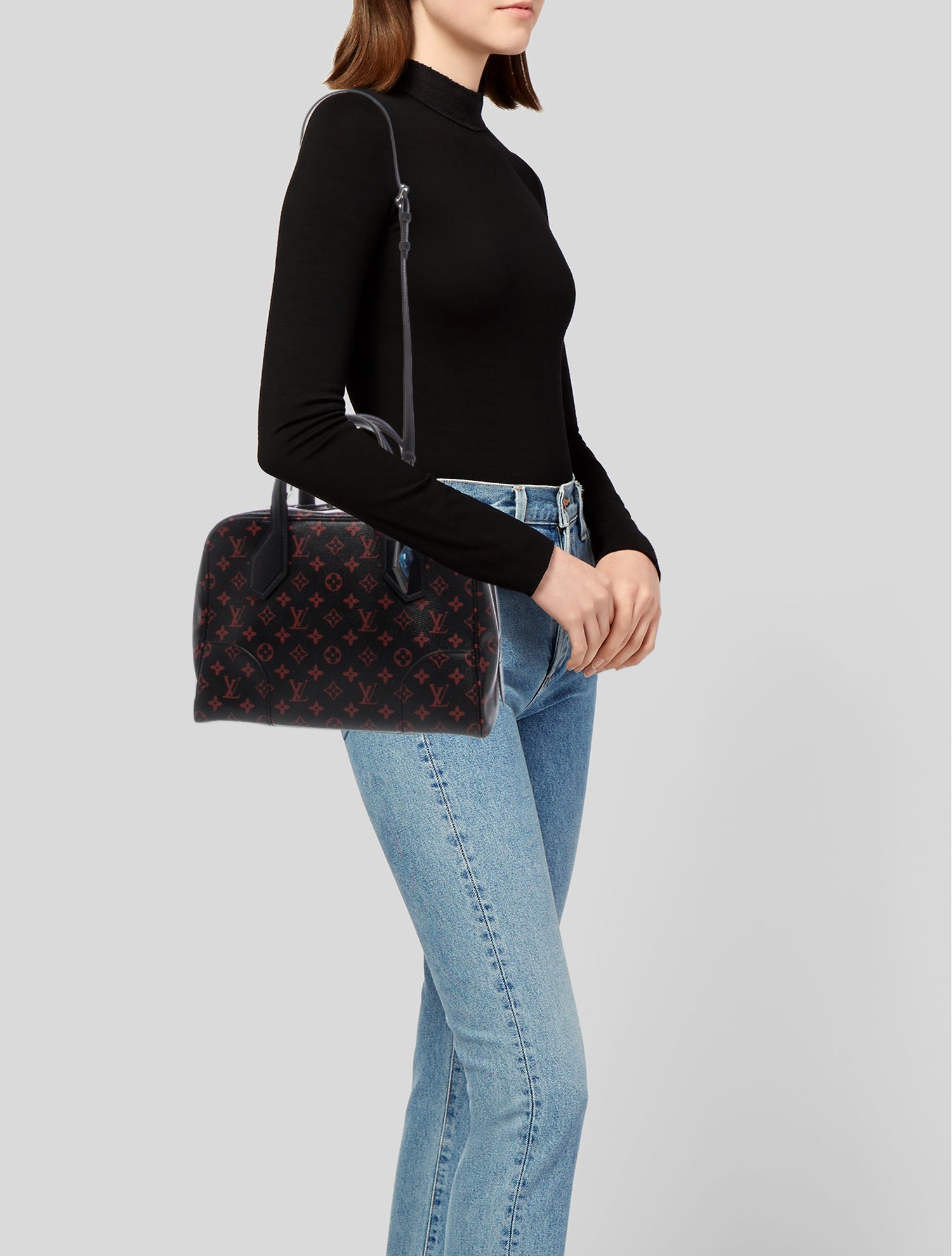 Louis Vuitton LV Monogram Dora Soft MM