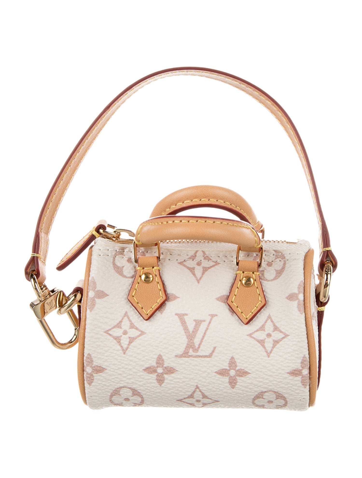 Louis Vuitton Monogram Dune Micro Speedy Bag Charm