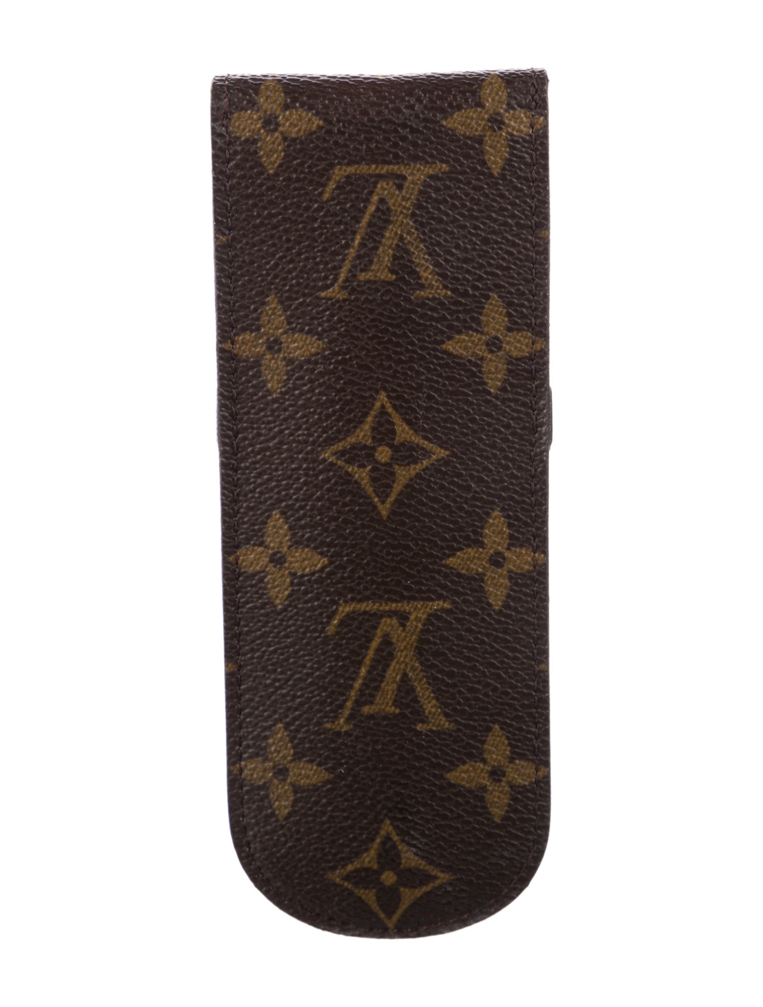 Louis Vuitton Monogram Etui Stylos Pen Case