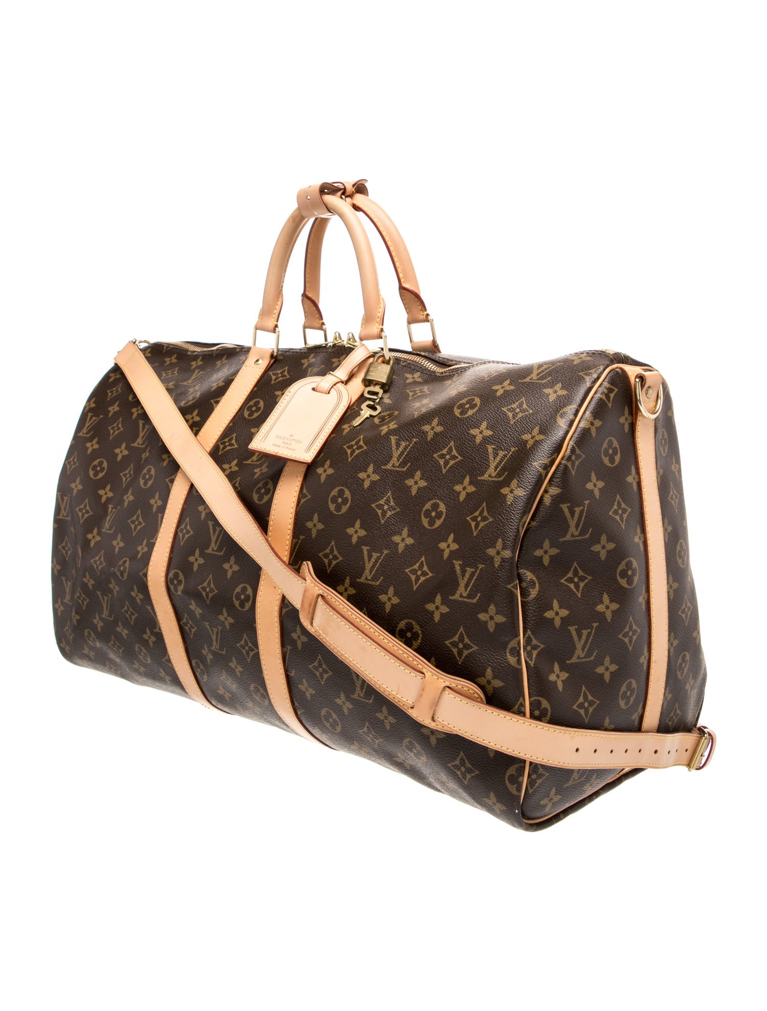 Louis Vuitton LV Monogram Keepall Bandouliere Large