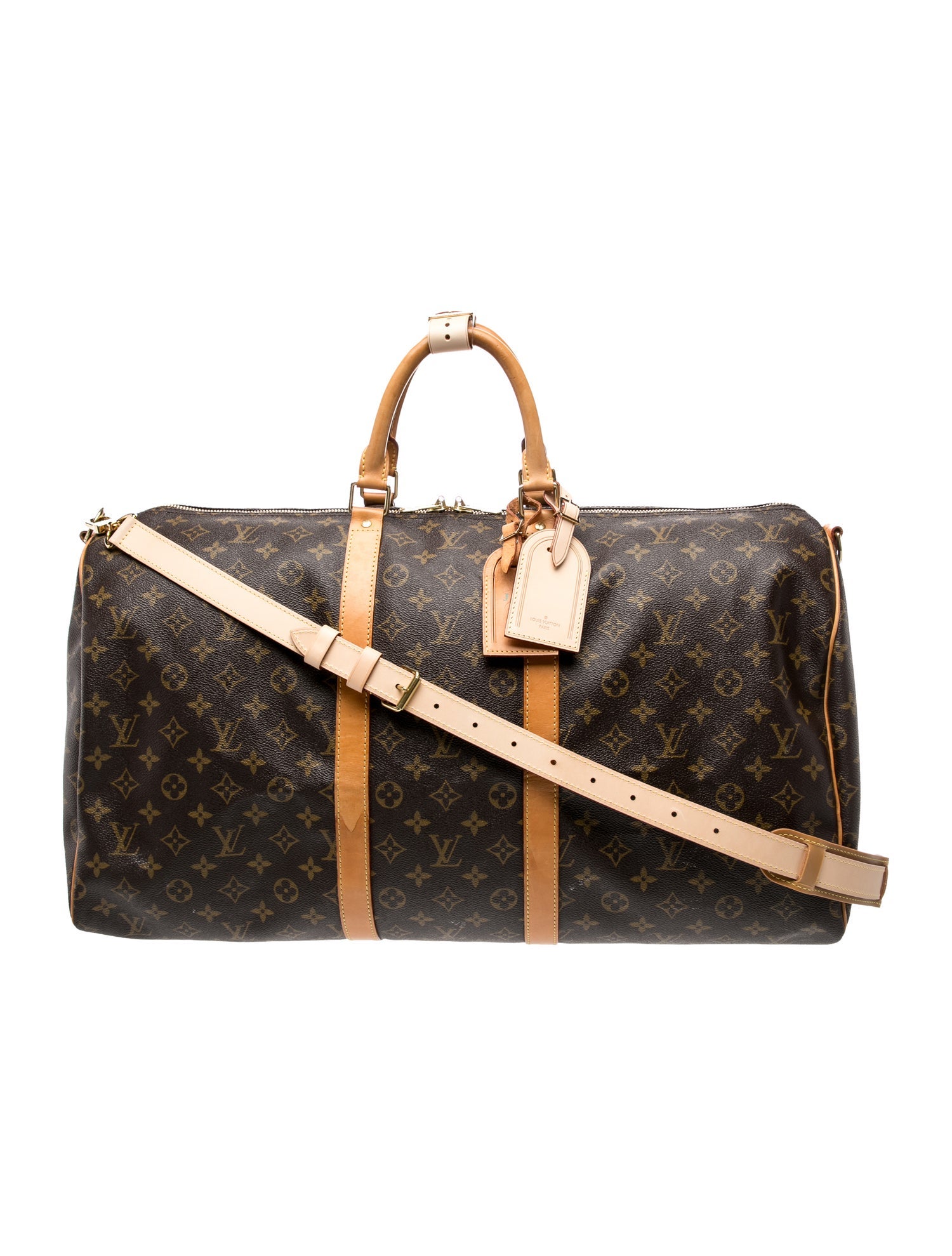 Louis Vuitton LV Monogram Keepall Bandouliere 55 w/ Tags