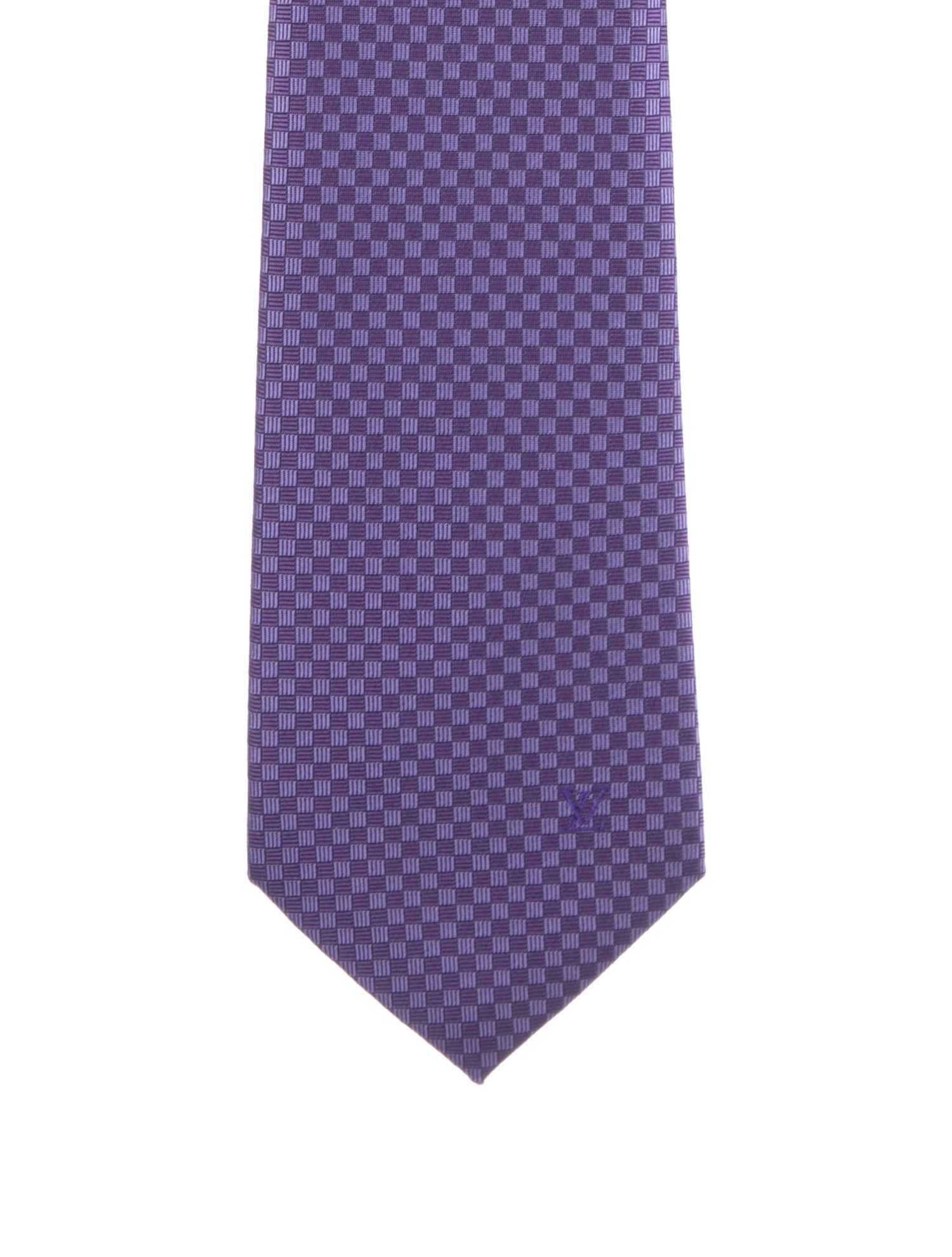 Louis Vuitton Patterned Silk Tie