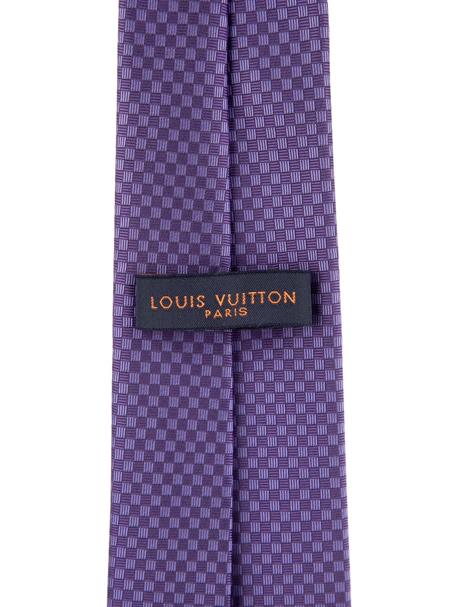 Louis Vuitton Patterned Silk Tie