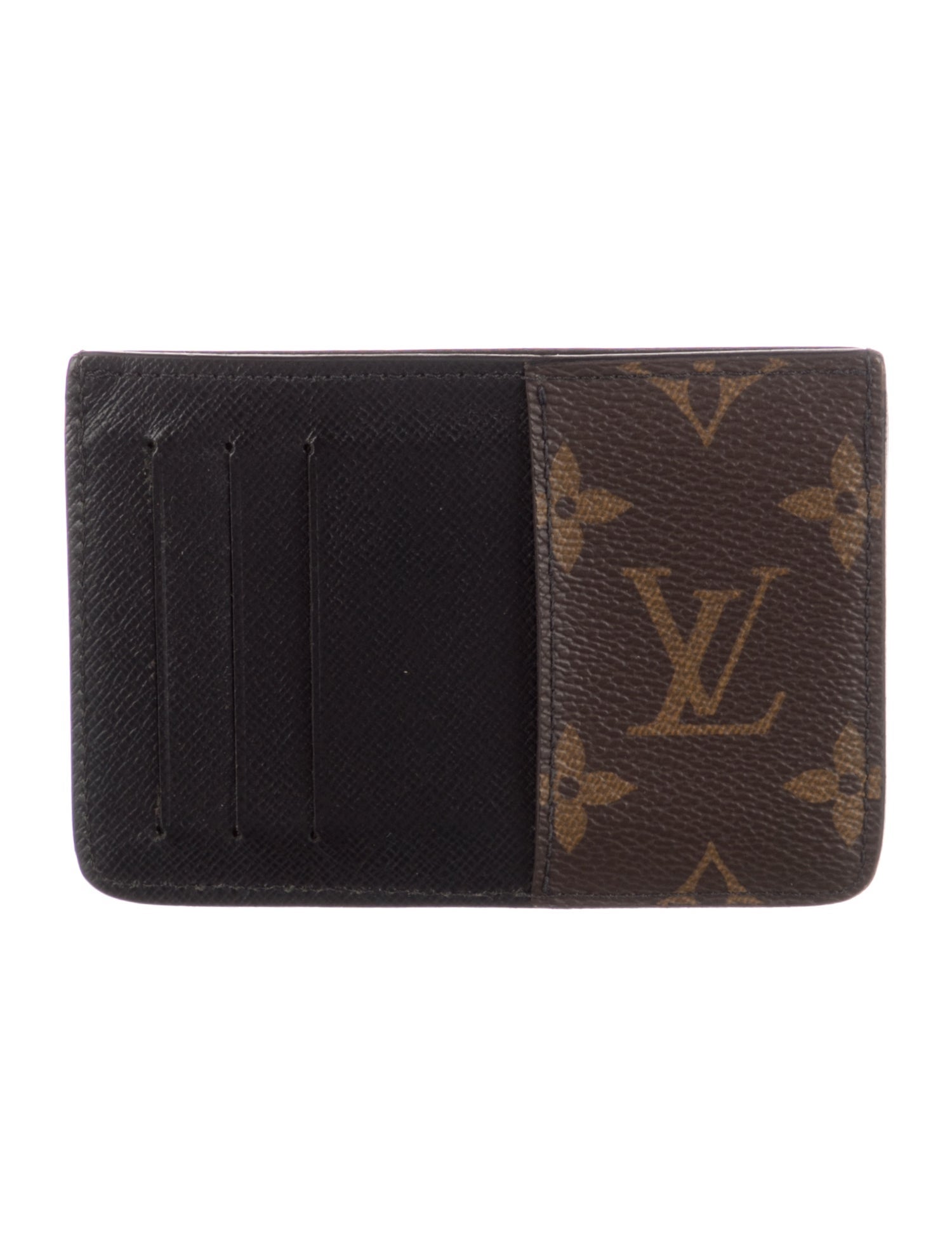 Louis Vuitton Monogram Pattern Coated Canvas Card Case