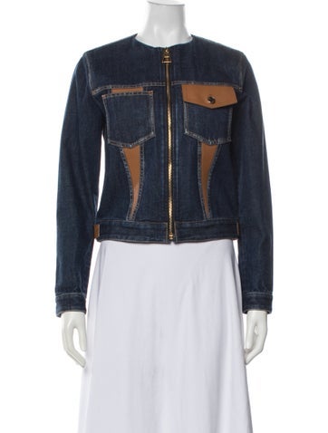 Pre-owned Louis Vuitton 2023 Denim Jacket In Blue